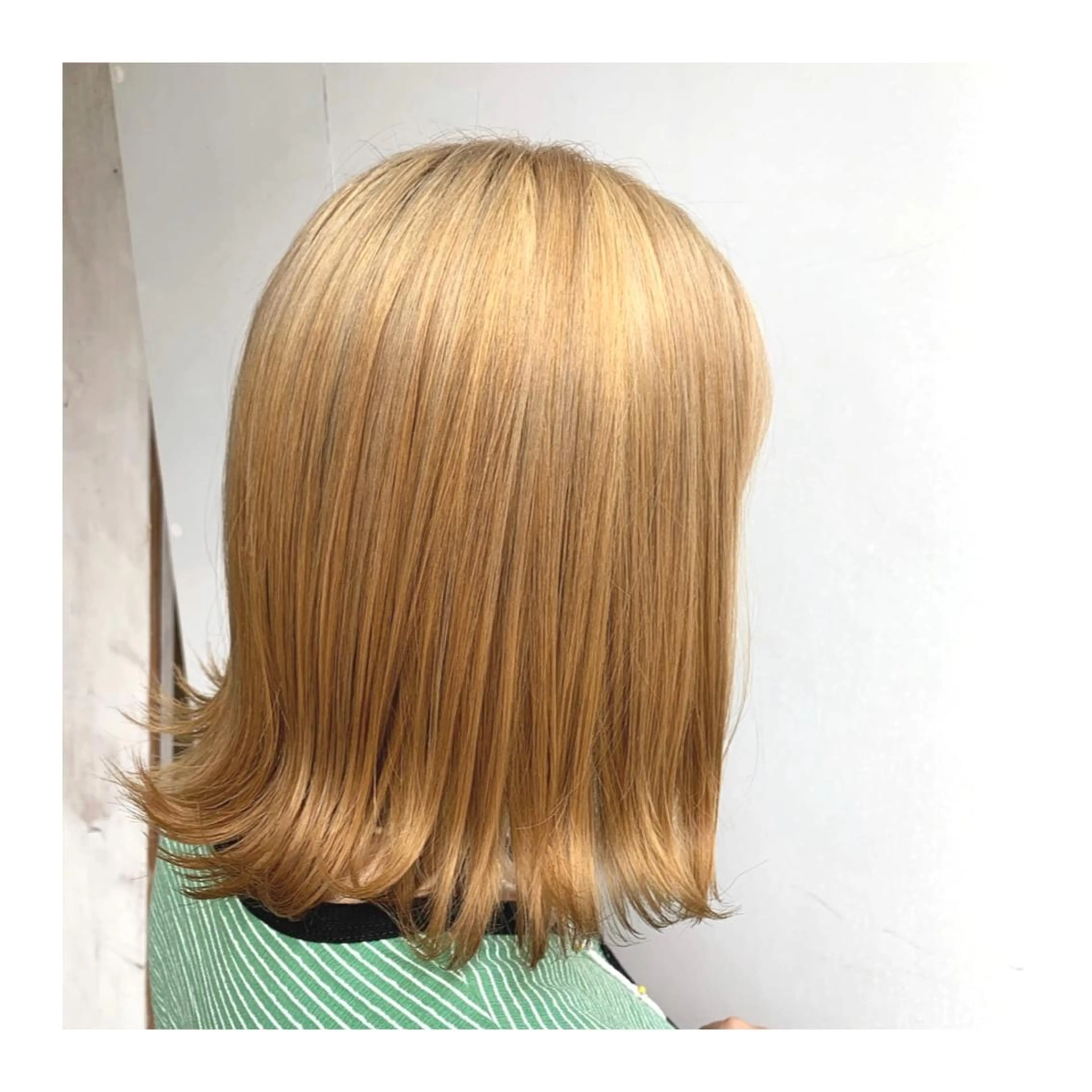 ミディアム カラー ヘアカラー あべ ゆうかのヘアスタイル