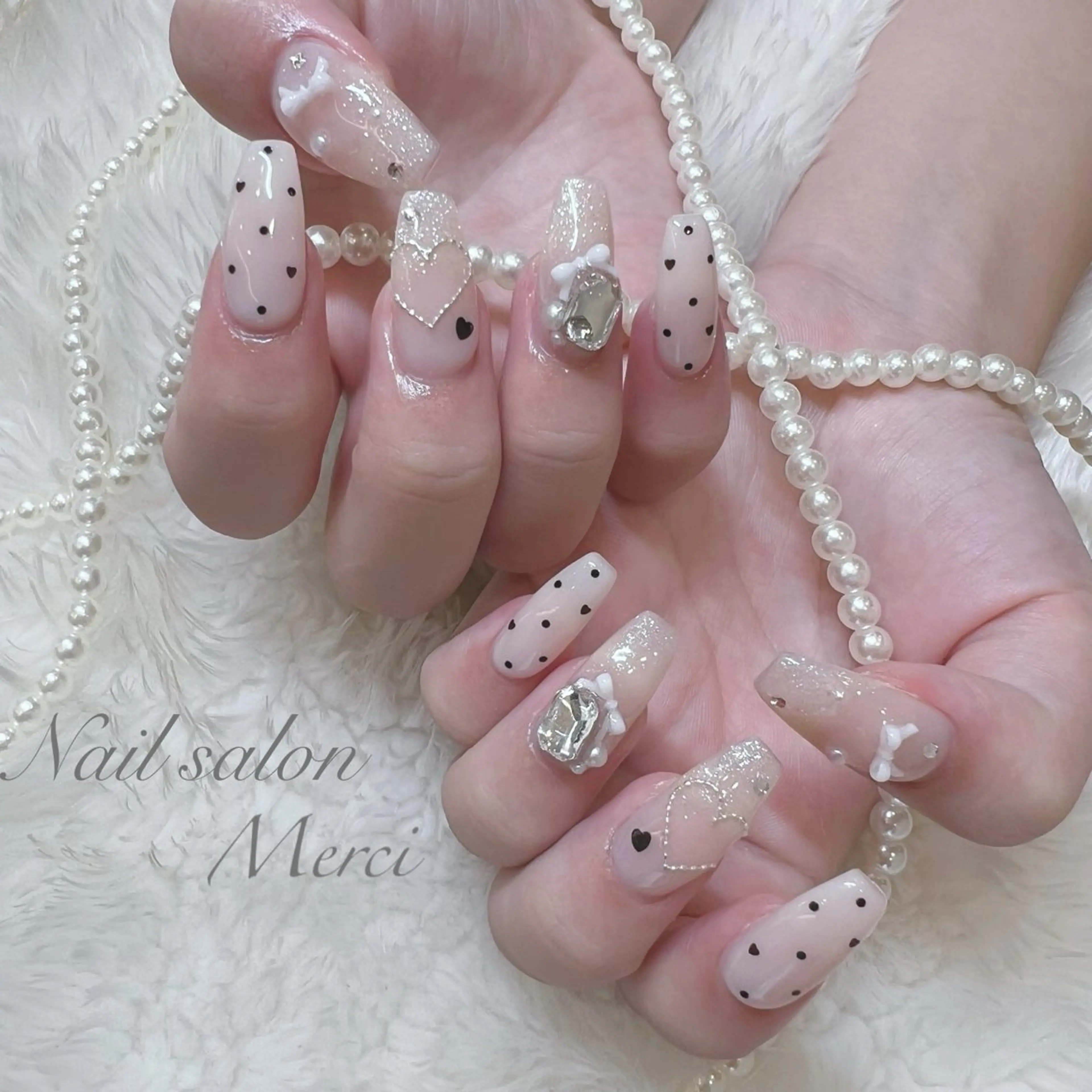 ネイル ハンドネイル Nailsalon Merci京都店所属・Merci Sara🪼のネイルデザイン