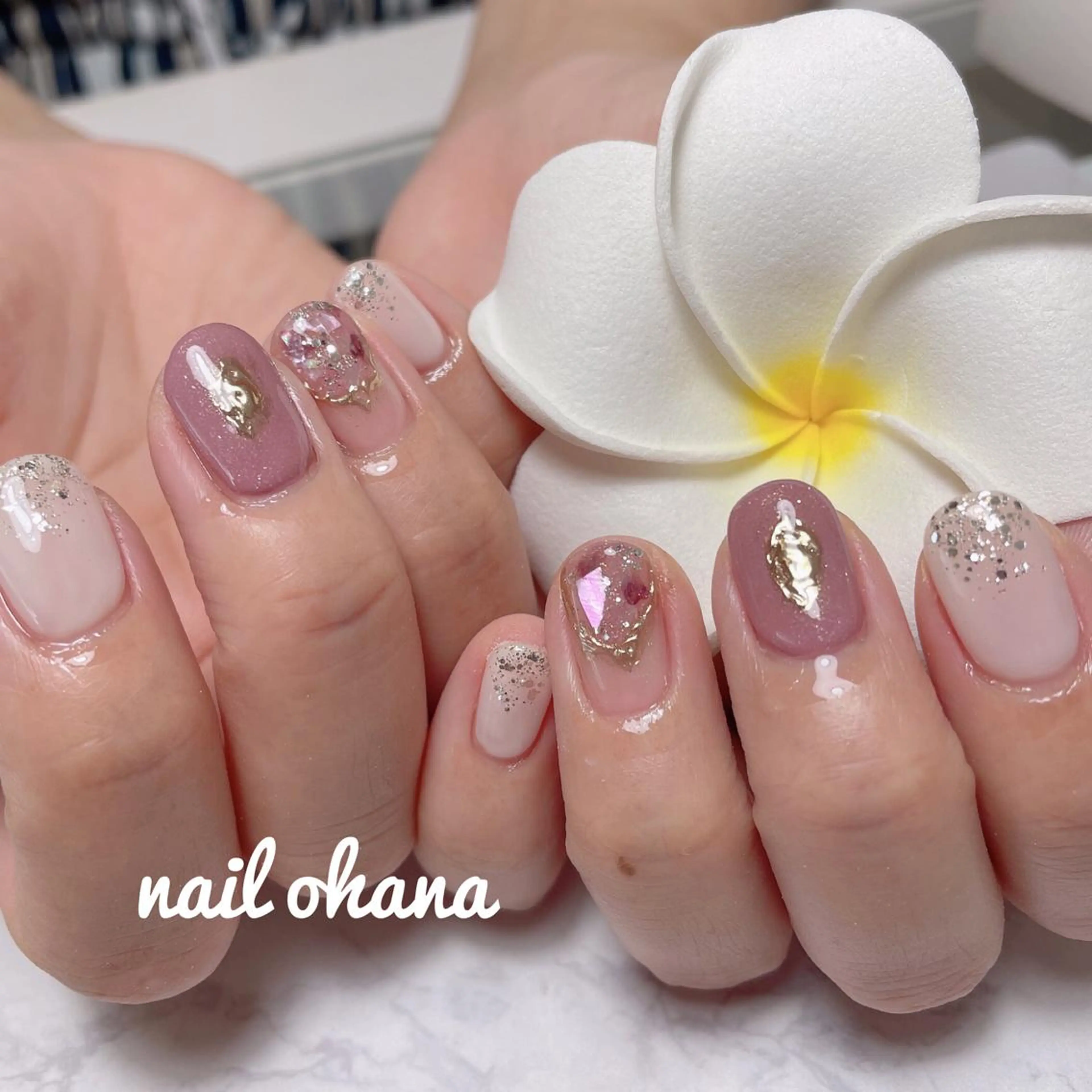 ネイル ジェルネイル 持ち込み 那覇🏝️台湾人 ネイリストSHIUのネイルデザイン