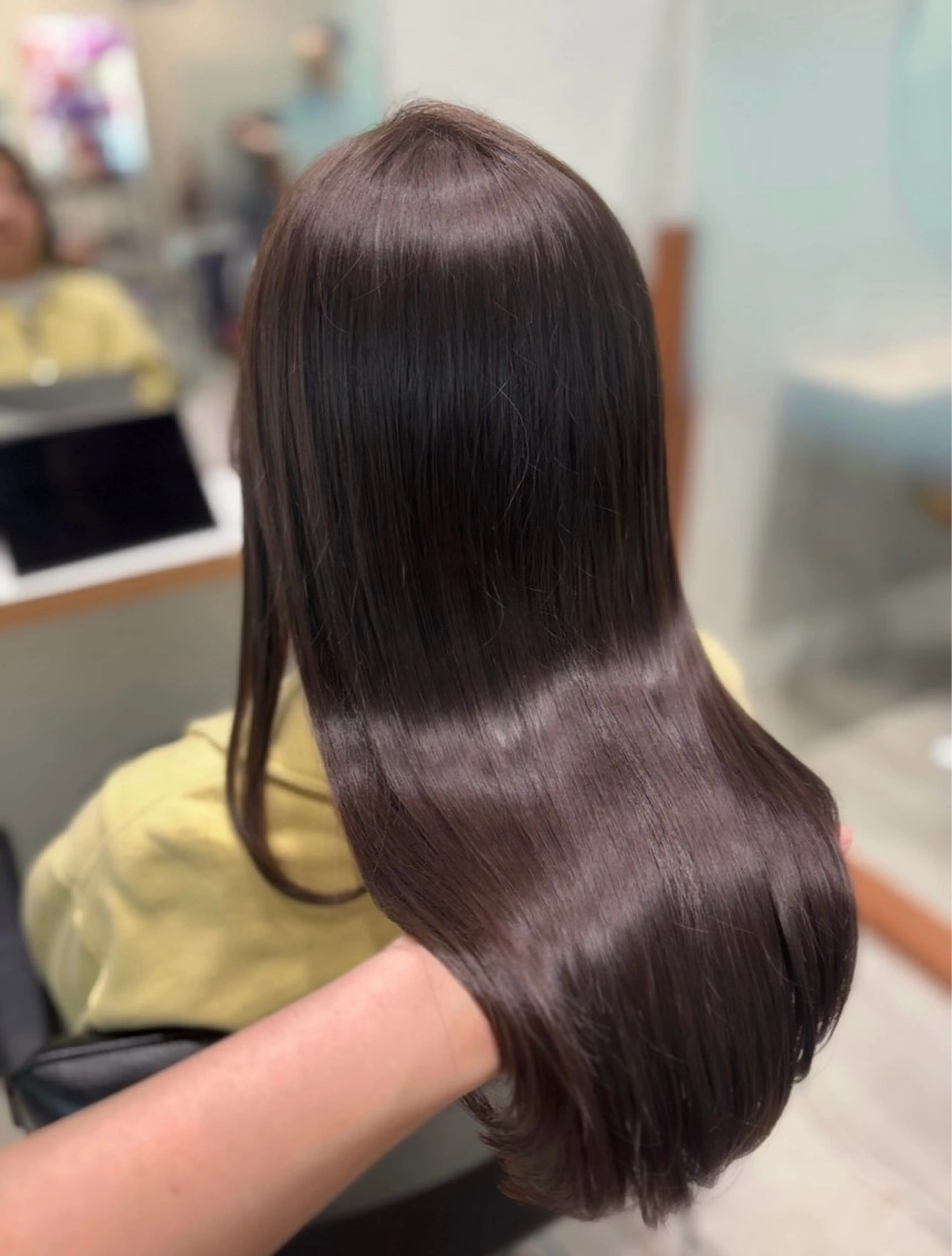 personalヘアカラー+5ステップTOKIOトリートメントの写真