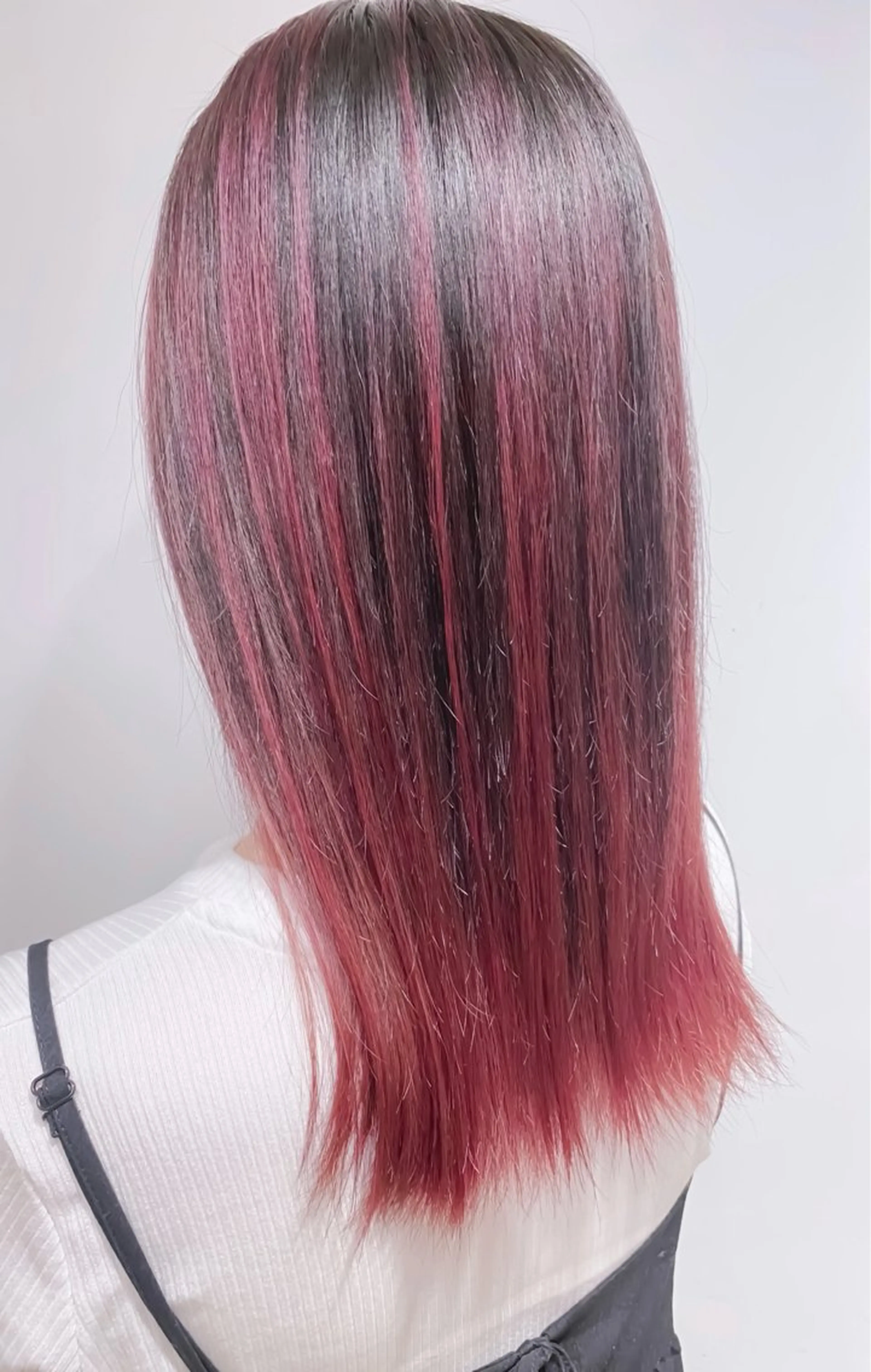 ミディアム カラー バレイヤージュ ブリーチ 透明感カラー ダブルカラー ハイライトカラー カット ヘアカラー トリートメント 竹内ケンゴ🇰🇷 EIGHT藤沢のヘアスタイル