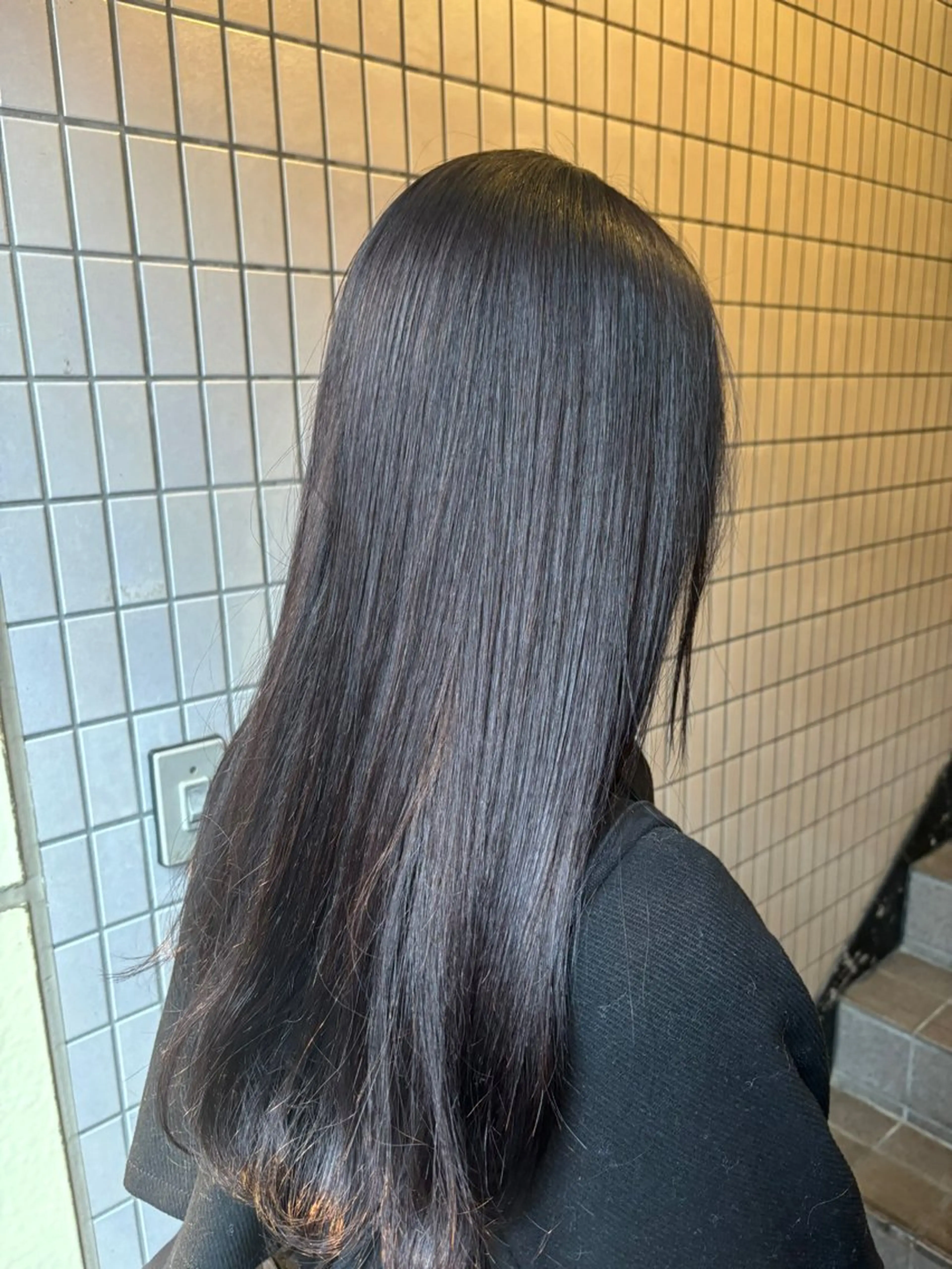 ロング sisi銀座所属・すえ りりかのヘアスタイル