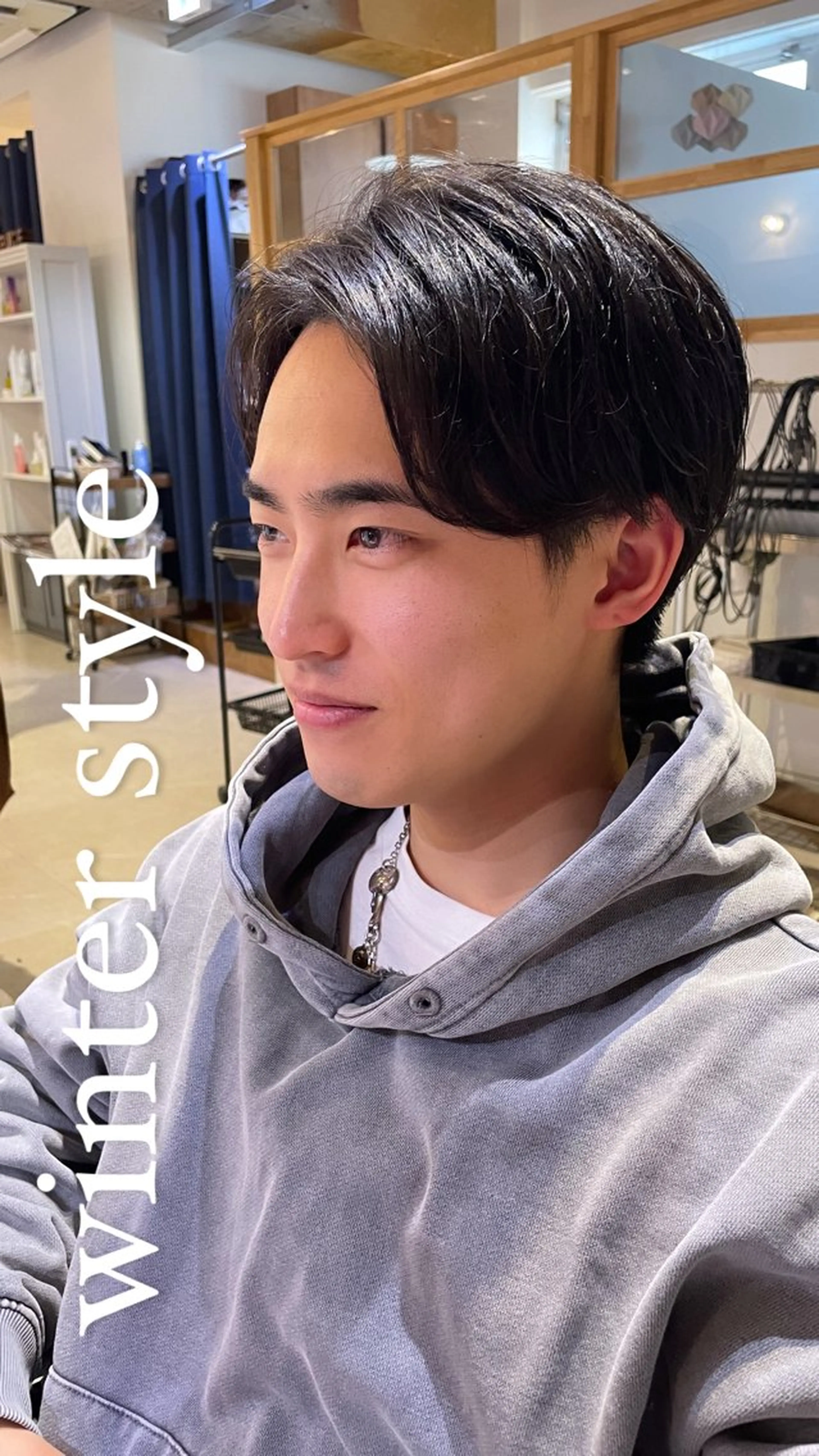 men'sカットの写真