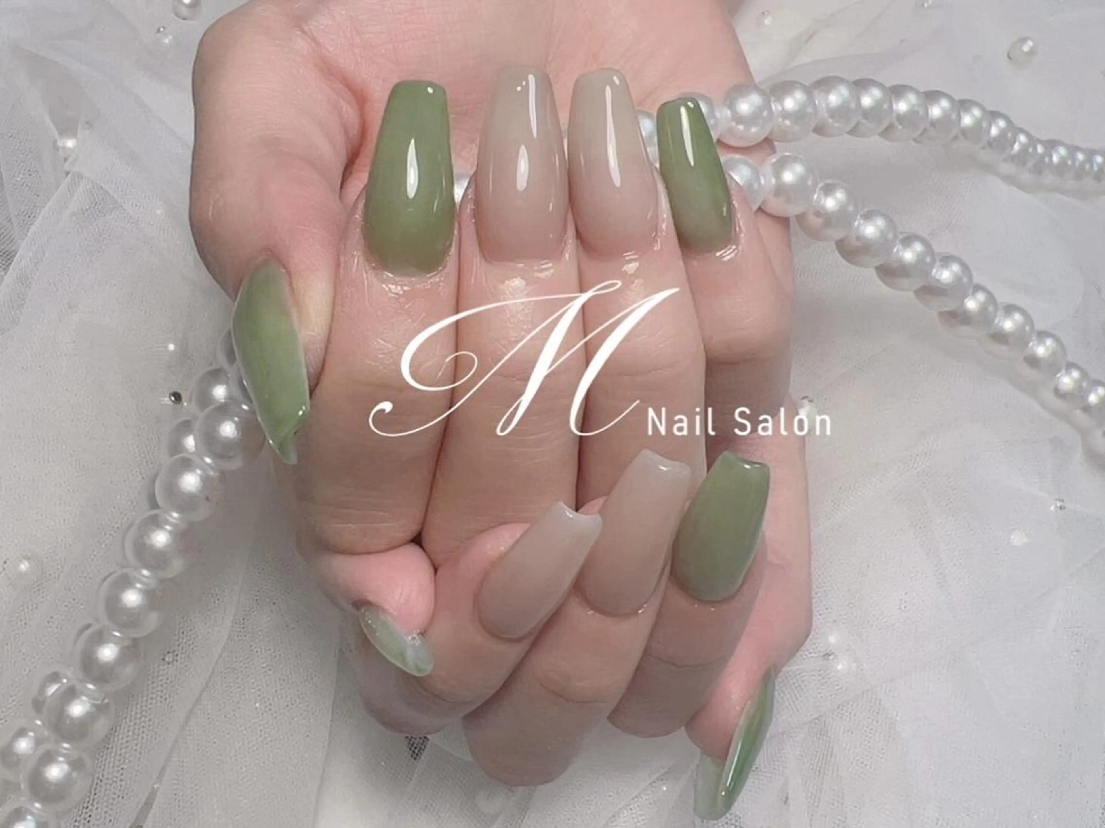 ネイル M✨長さだし専門 85%OFF中✨のネイルデザイン