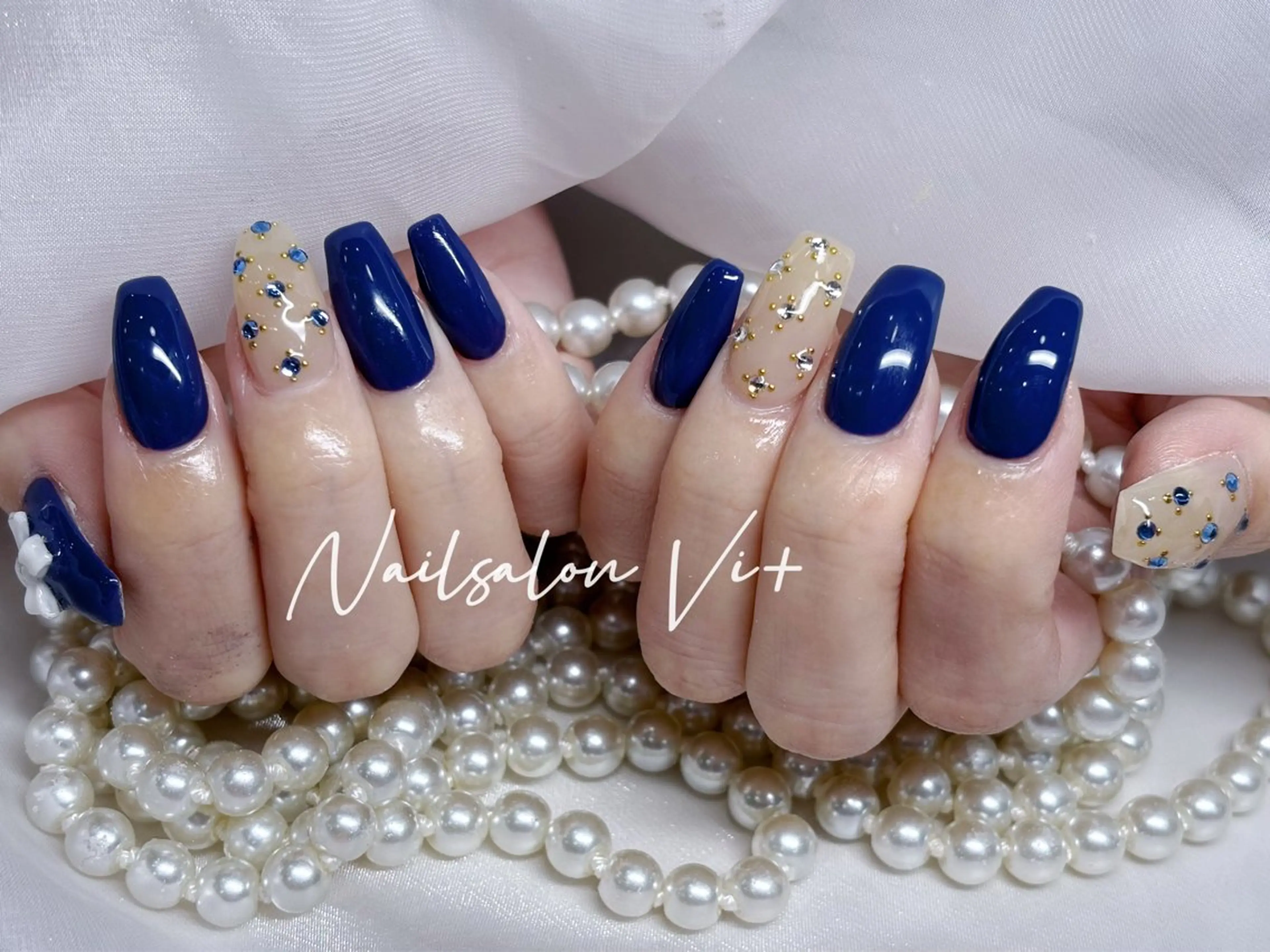 ネイル ハンドネイル Nailsalon Vi+ももか🩷のネイルデザイン