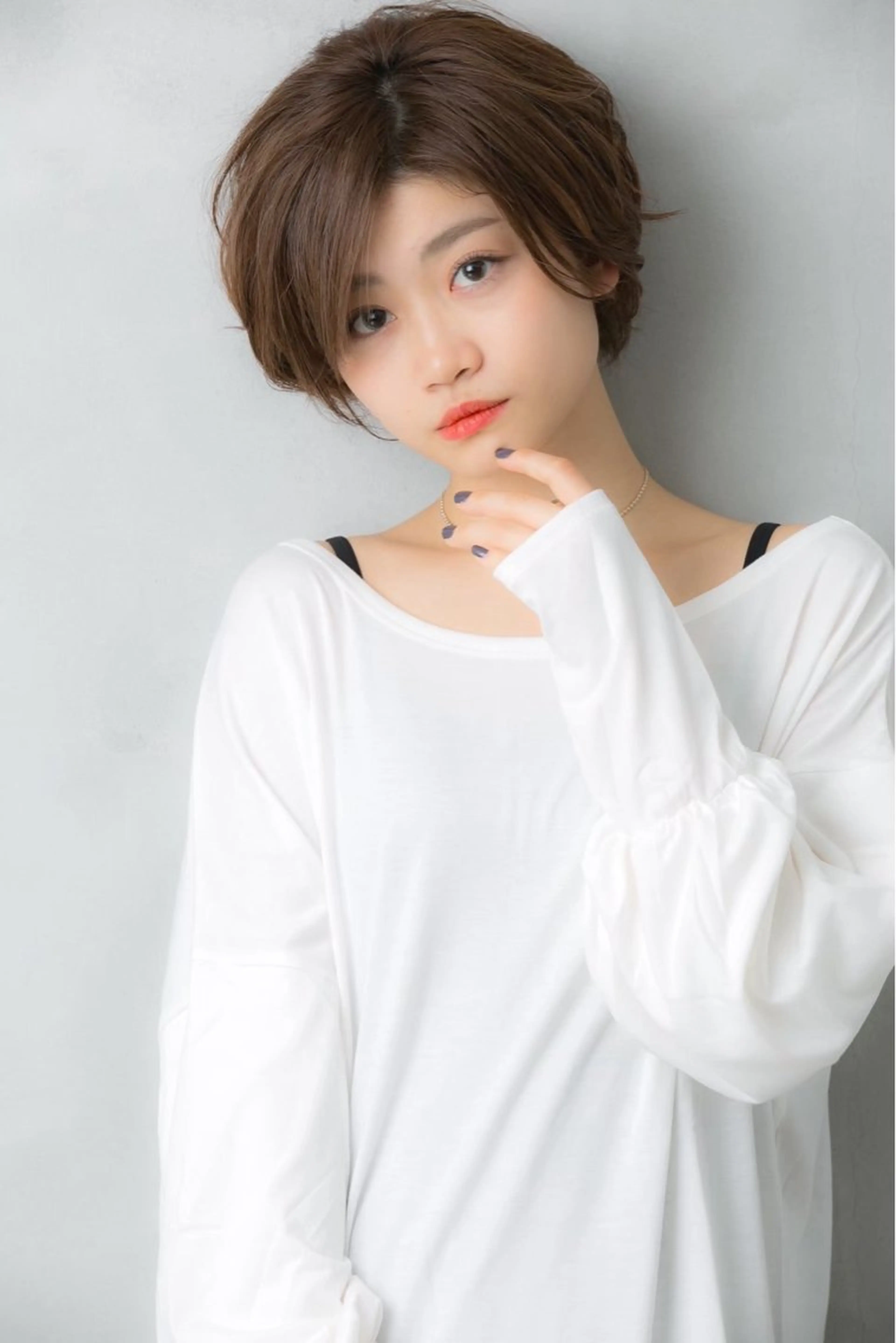 ショート カラー ハンサムショート 髪質改善 似合わせカット ショートヘア 小顔カット カット ヘアカラー トリートメント 小顔カット✨ 透明感カラー✨kyoのヘアスタイル