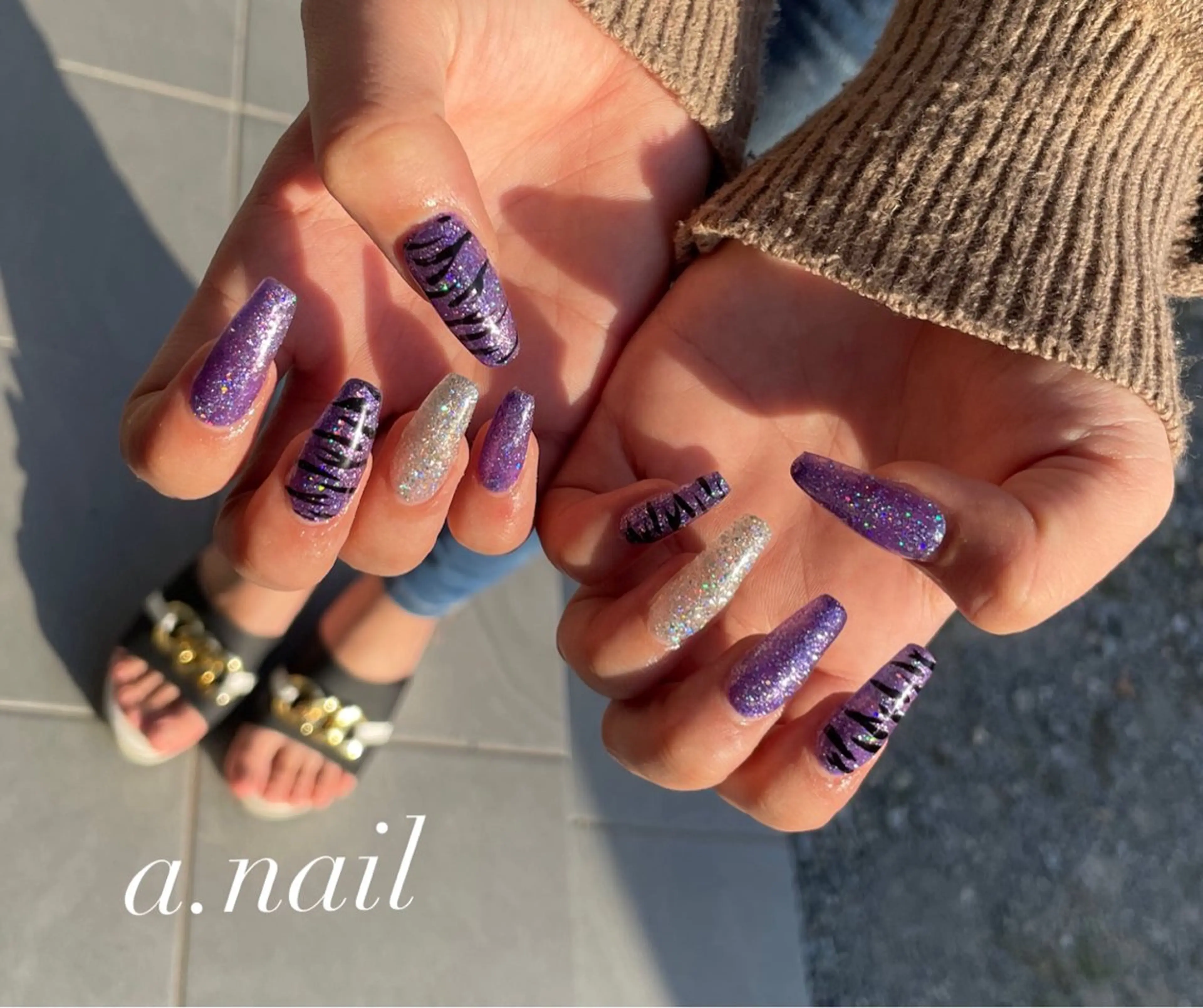 ネイル フットネイル 727 nailのネイルデザイン