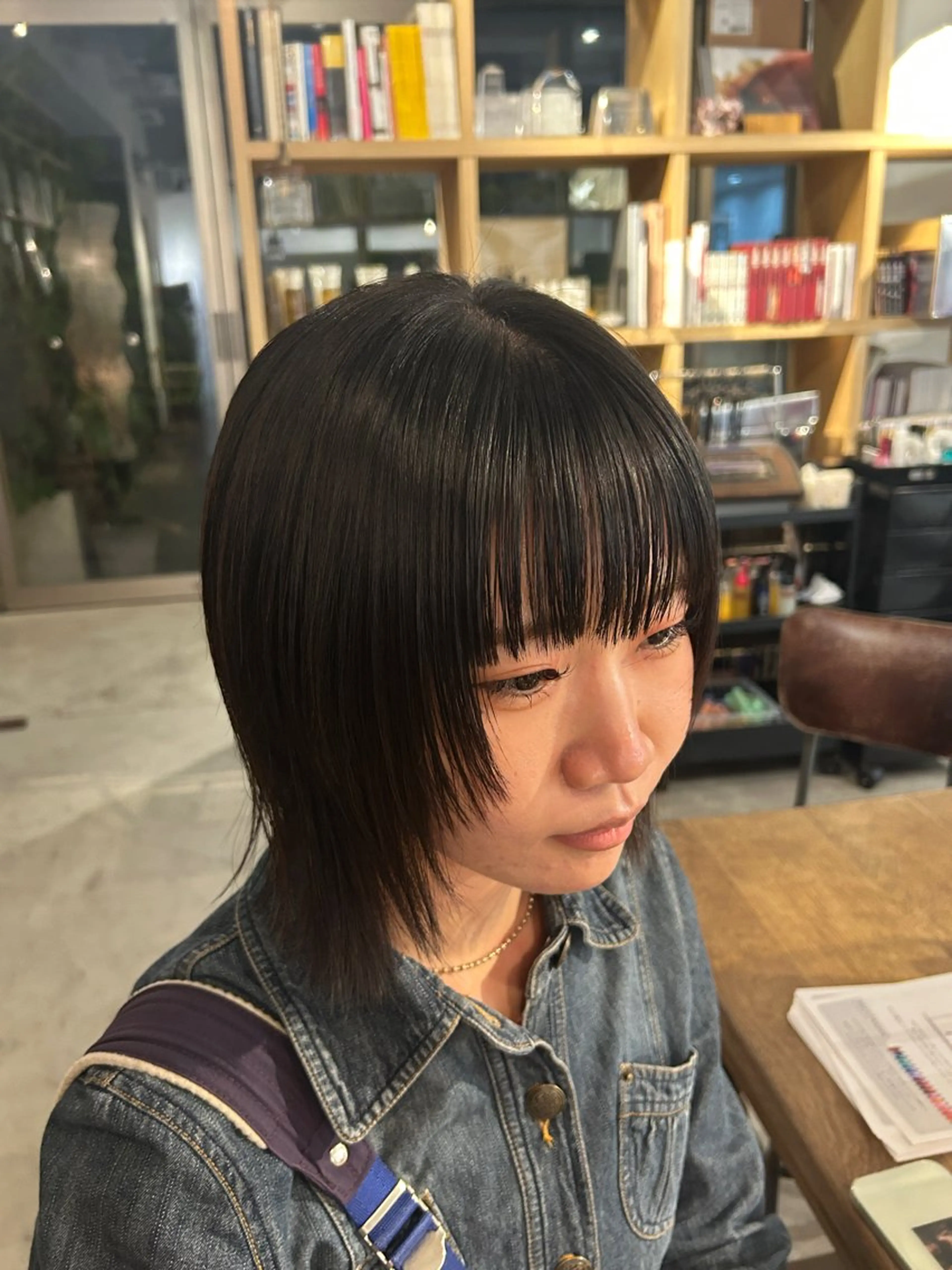 パーマ 縮毛矯正 植田 瑠菜のヘアスタイル