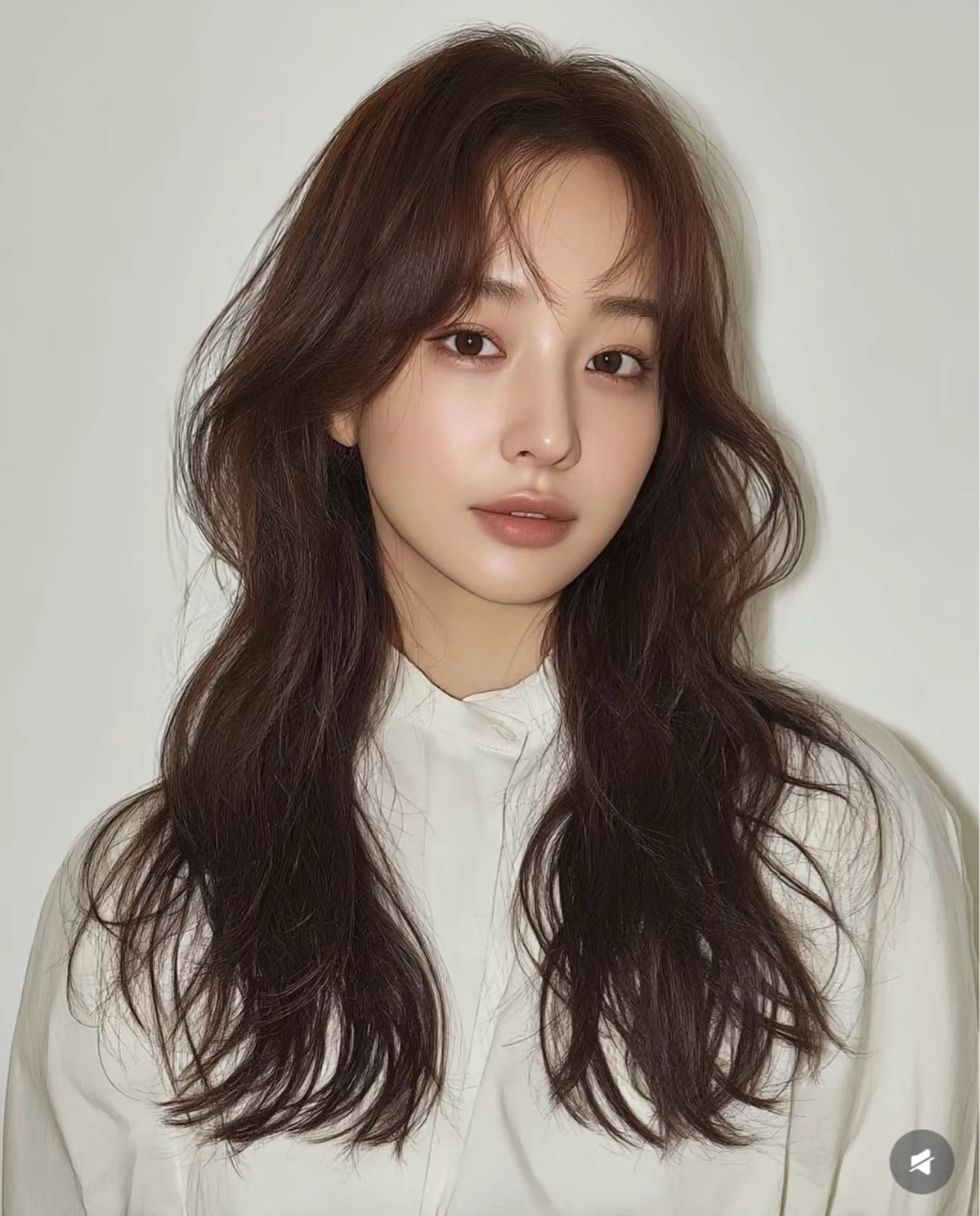 ロング パーマ デジタルパーマ momo 岡崎のヘアスタイル