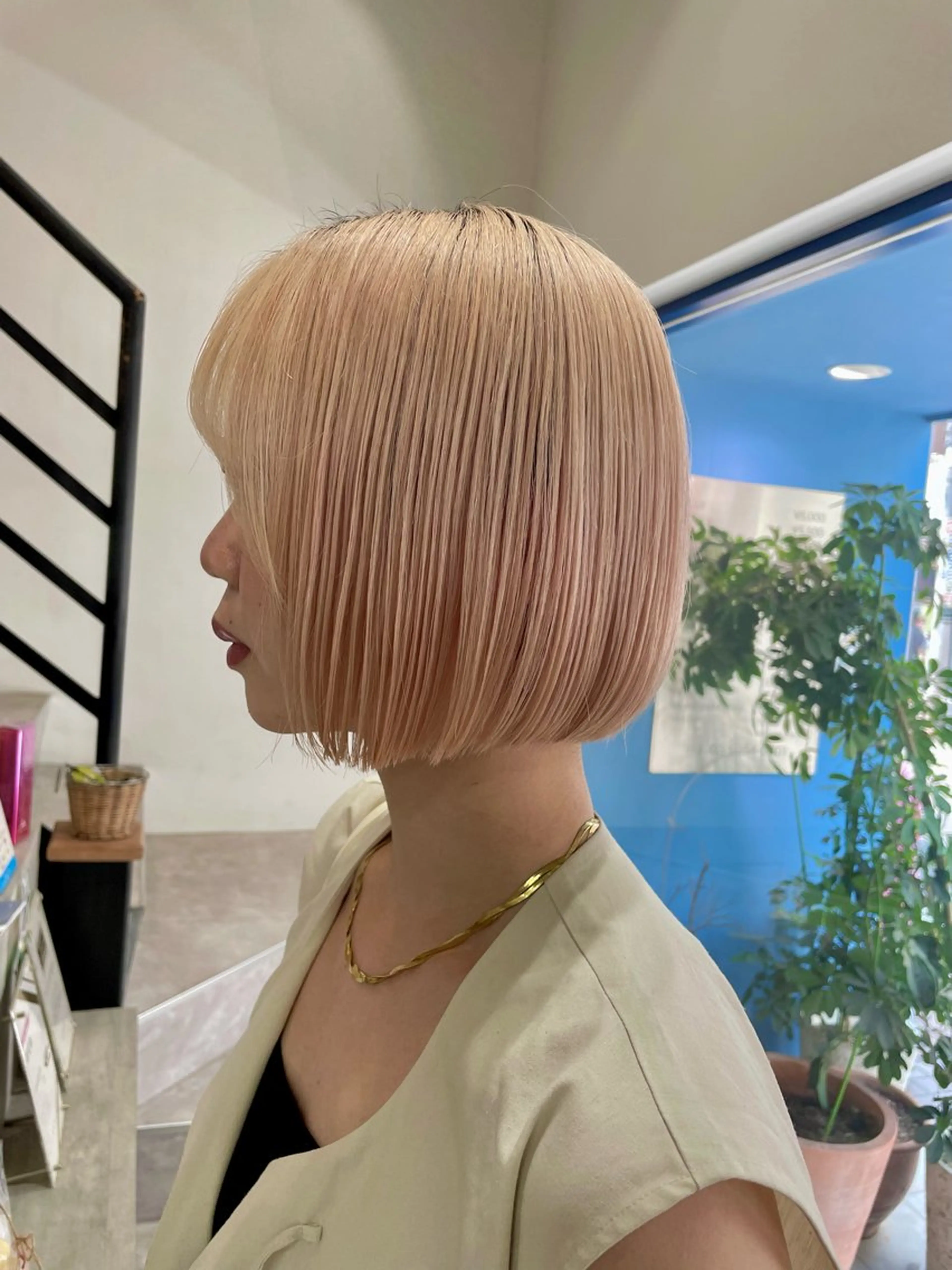 ショート ボブ 山本 佳奈のヘアスタイル