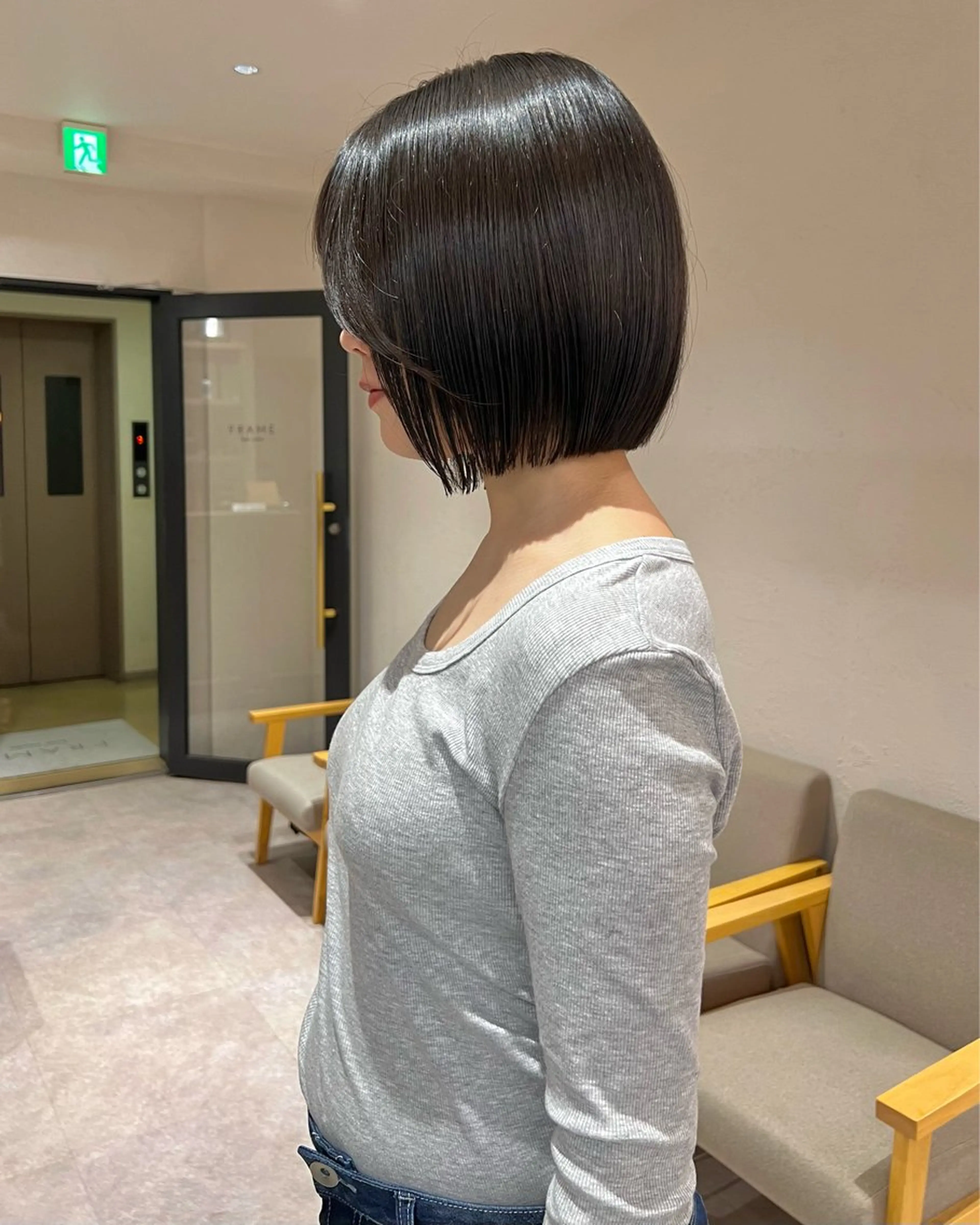 ショート ボブ カット 🍀似合わせカット /艶々カラー🫧八木のヘアスタイル