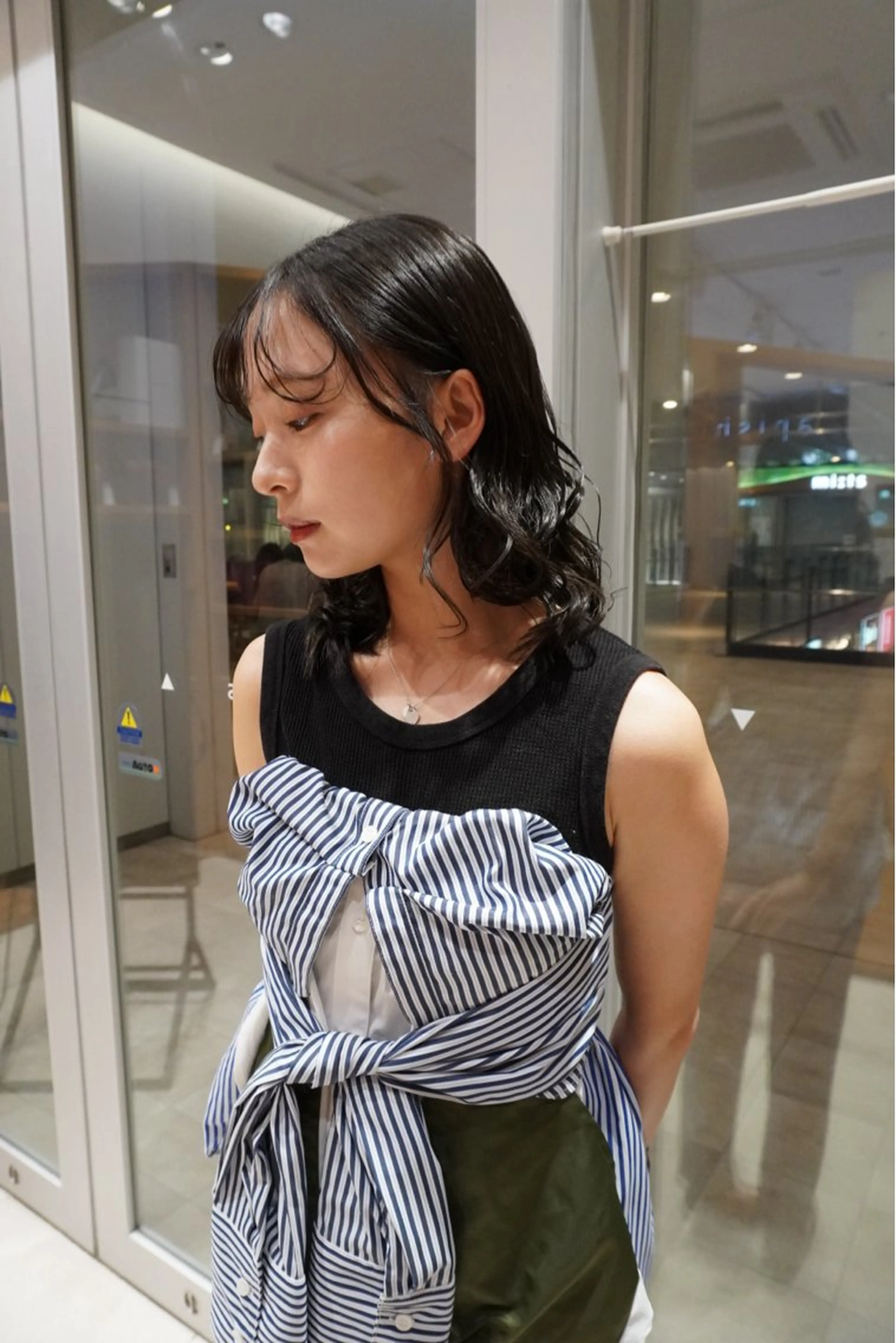 パーマ パーマ ボブパーマ 井山咲良のヘアスタイル