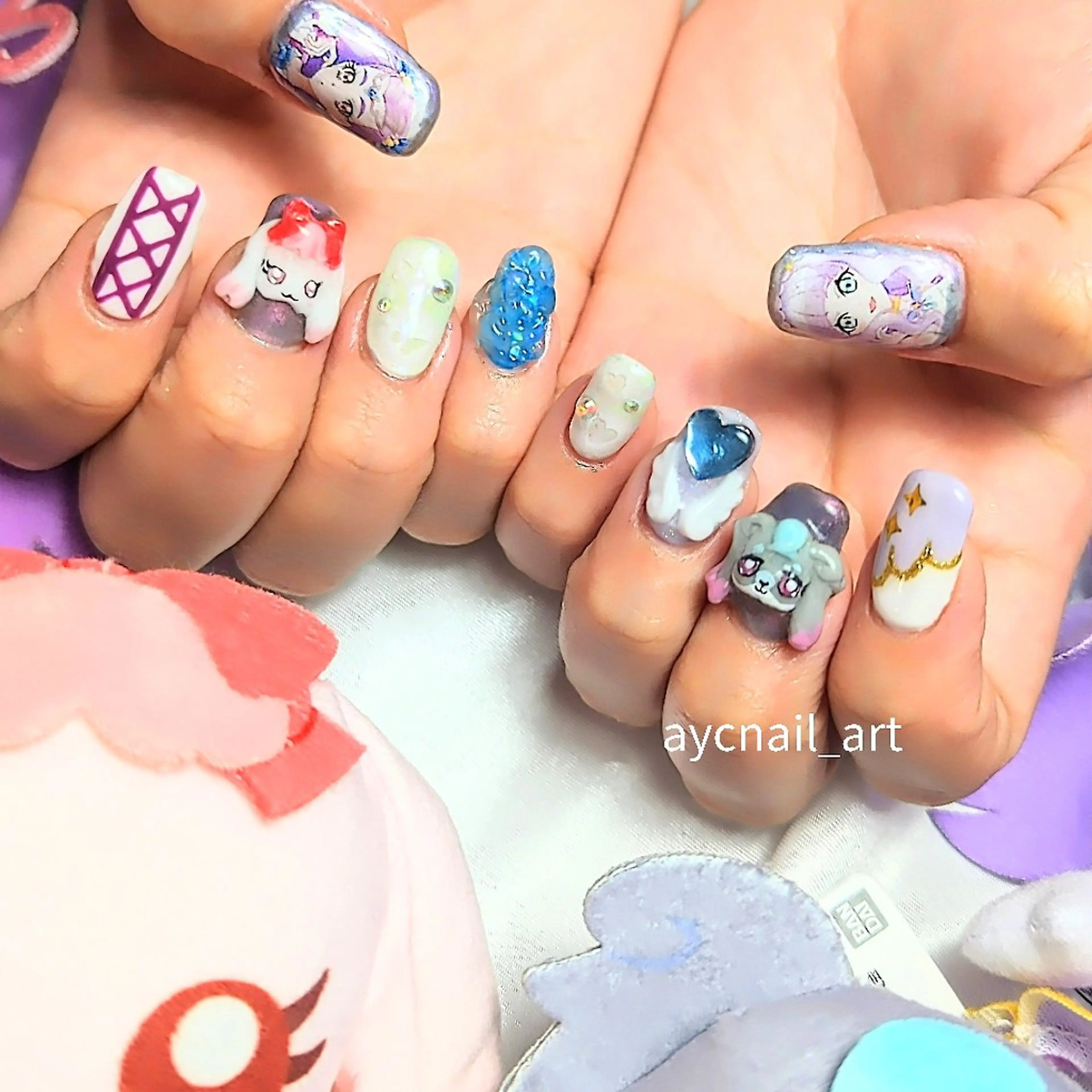 ネイル ハンドネイル aycnail 　Ayakaのネイルデザイン