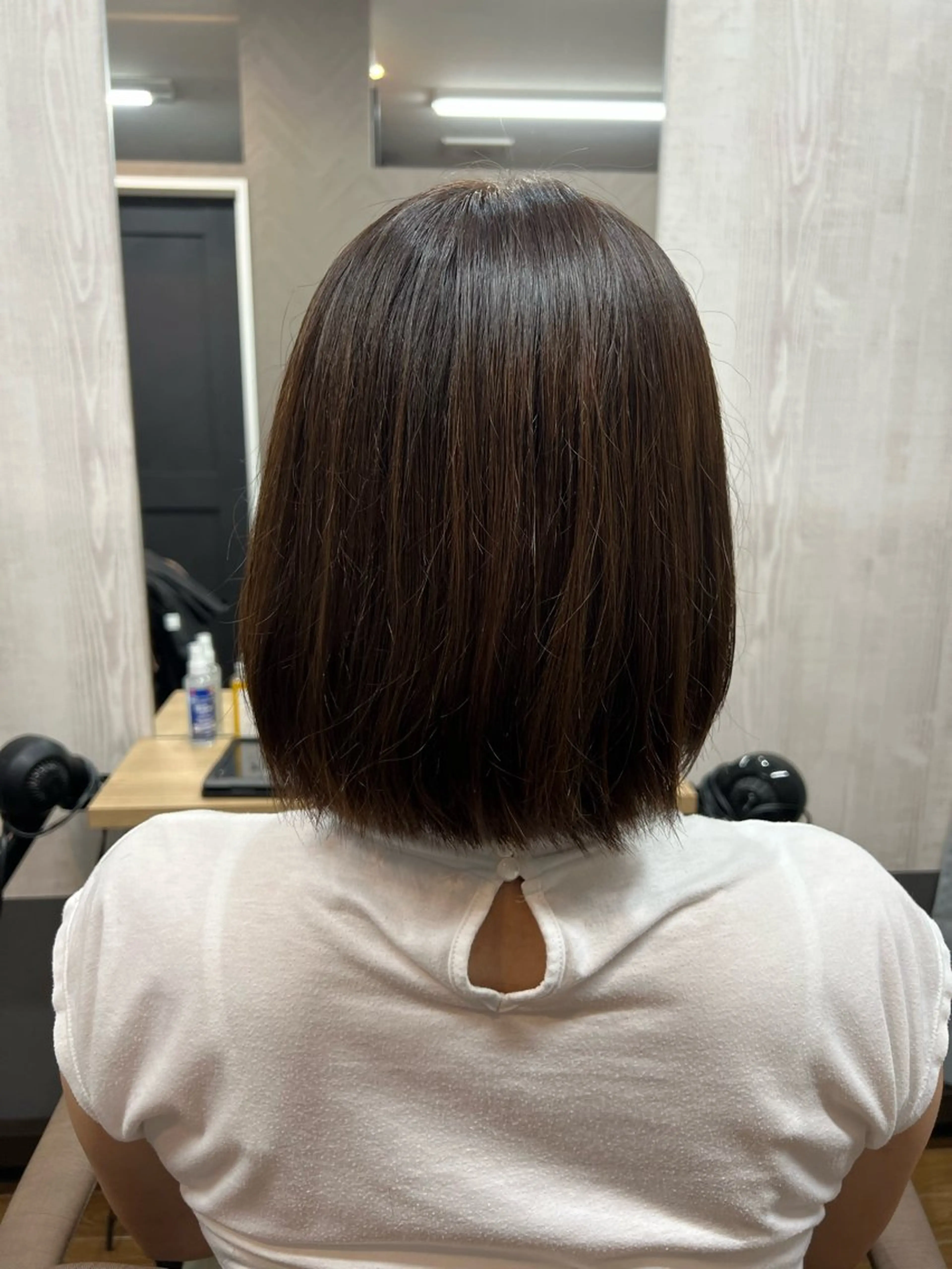 ミディアム カット ヘアカラー トリートメント TELA HAIR 幕張本郷所属・TELA HAIR 幕張本郷店　千尋のヘアスタイル