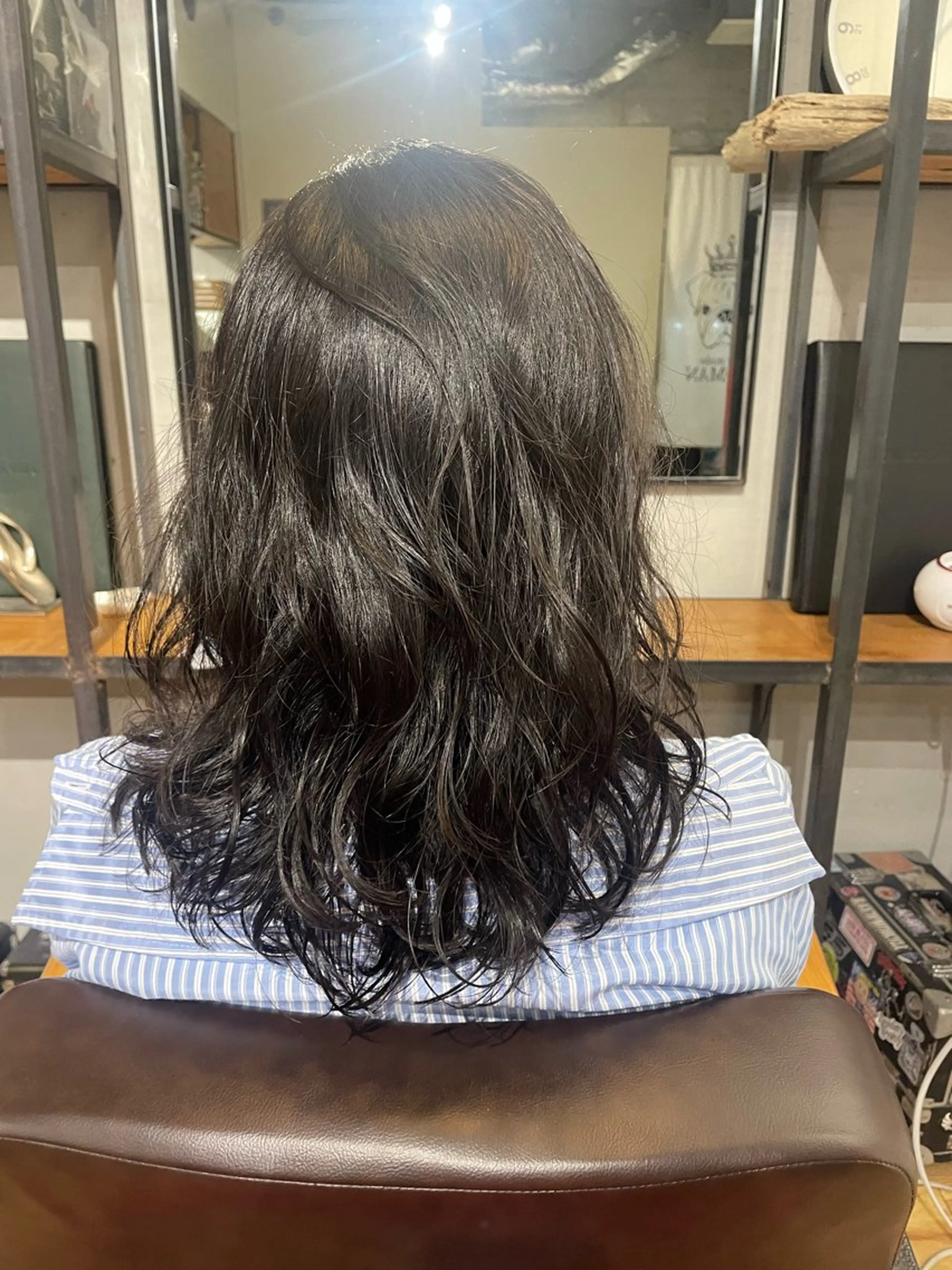 セミロング パーマ セミロングパーマ SALOWIN ebisu所属・🫧髪質改善🫧 恵比寿　MIYUKIのヘアスタイル