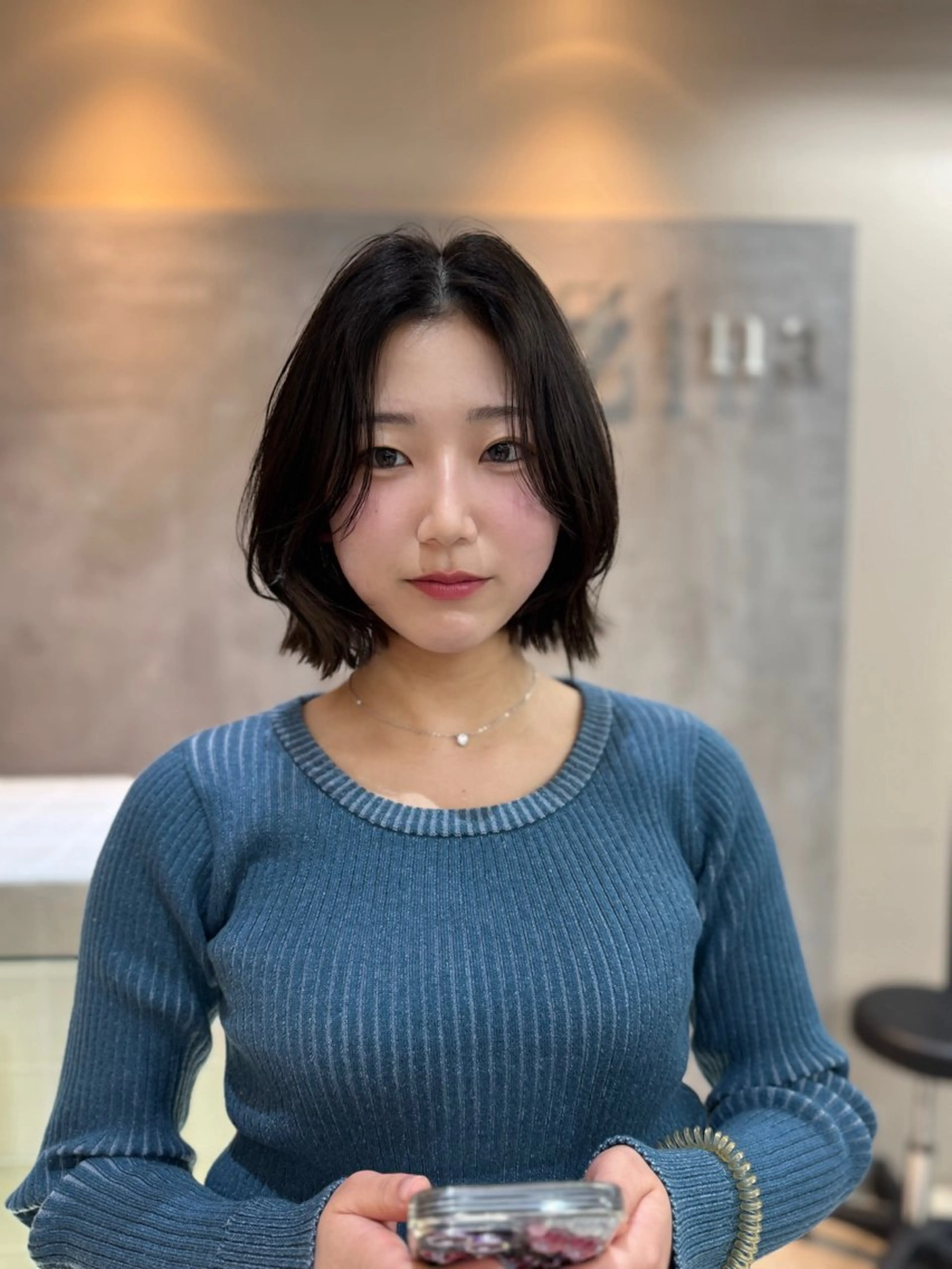 ショート カラー グレージュ ボブ 韓国風ヘア カット ヘアカラー トリートメント Zina梅田茶屋町所属・Mayu💖 Zina梅田茶屋町のヘアスタイル