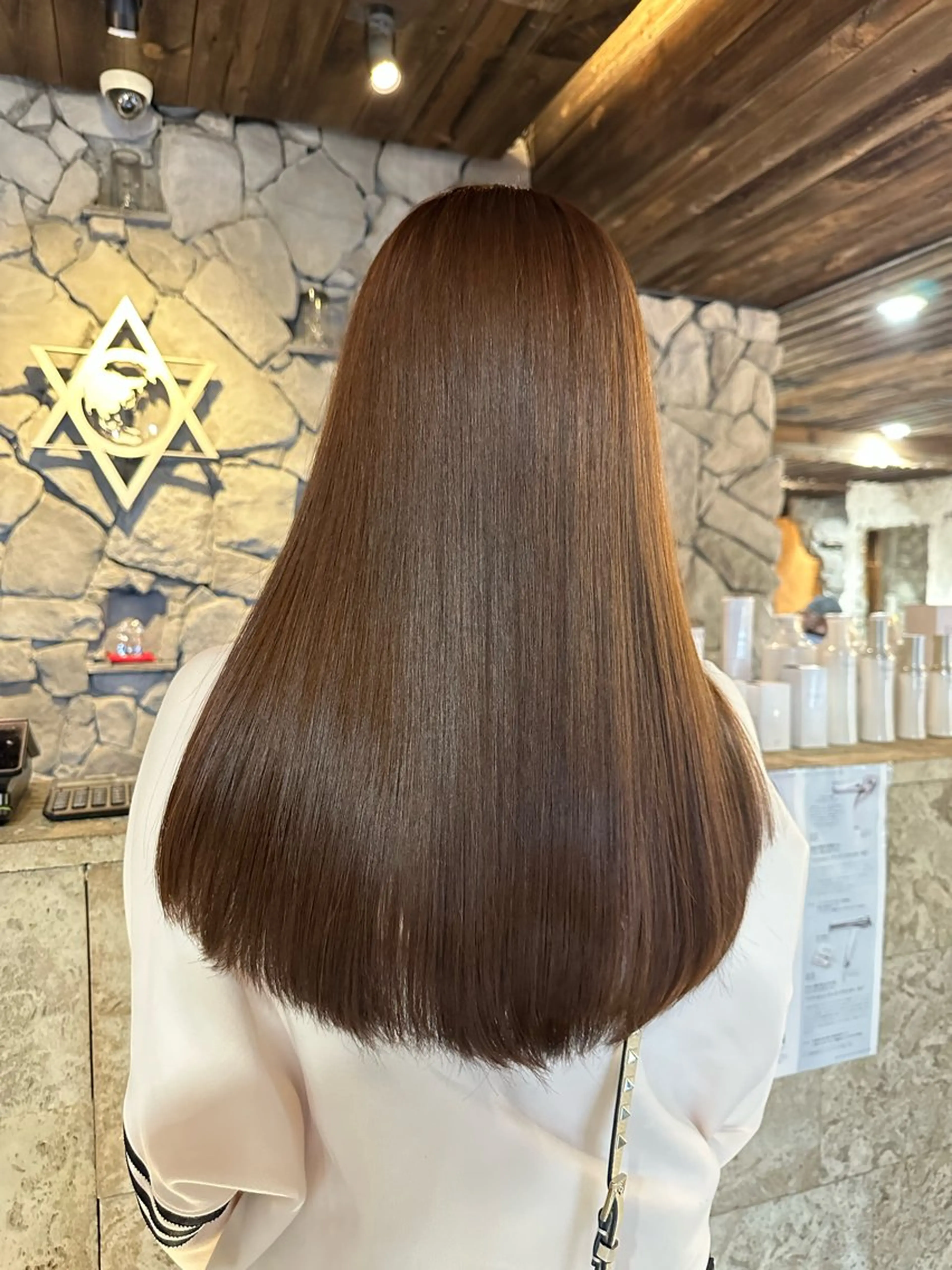 ミディアム ヘアカラー トリートメント TOWAカットカラー ✨名古屋✨のヘアスタイル