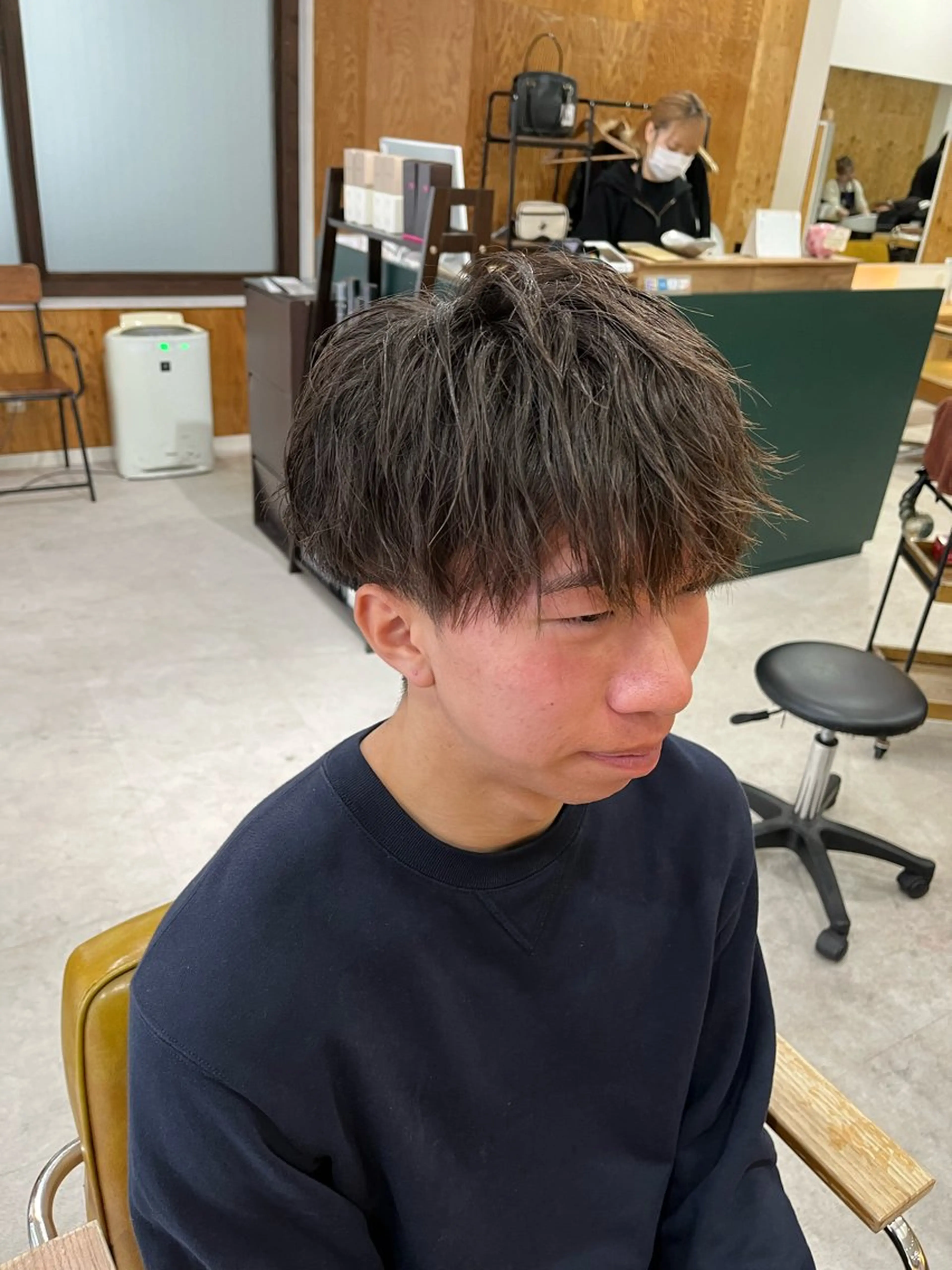 メンズ マッシュ 刈り上げ カット 🔥メンズ特化パーマ /牧野成瀬🔥のヘアスタイル