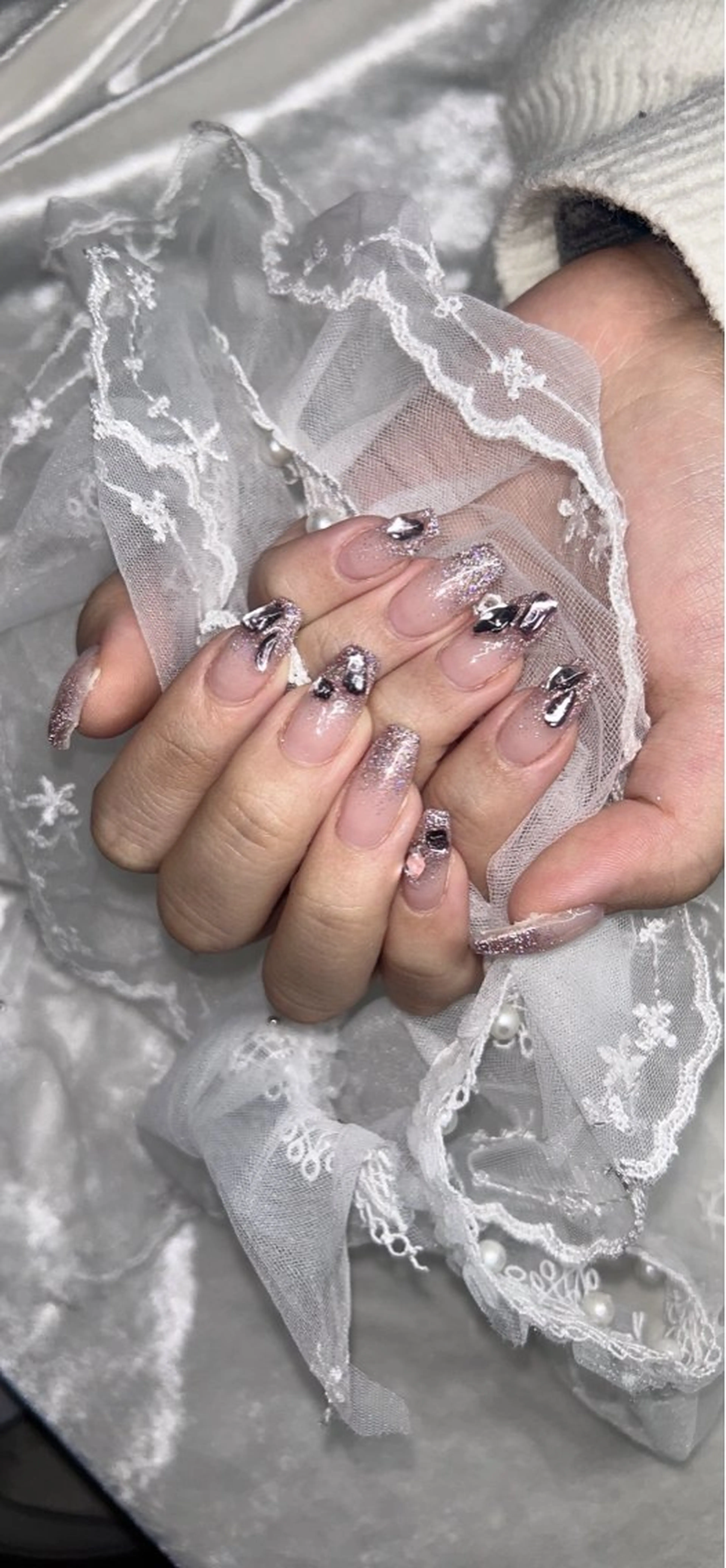 ネイル フラッシュネイル ハンドネイル Bestnail所属・Best Nail Yu🎀🫧のネイルデザイン