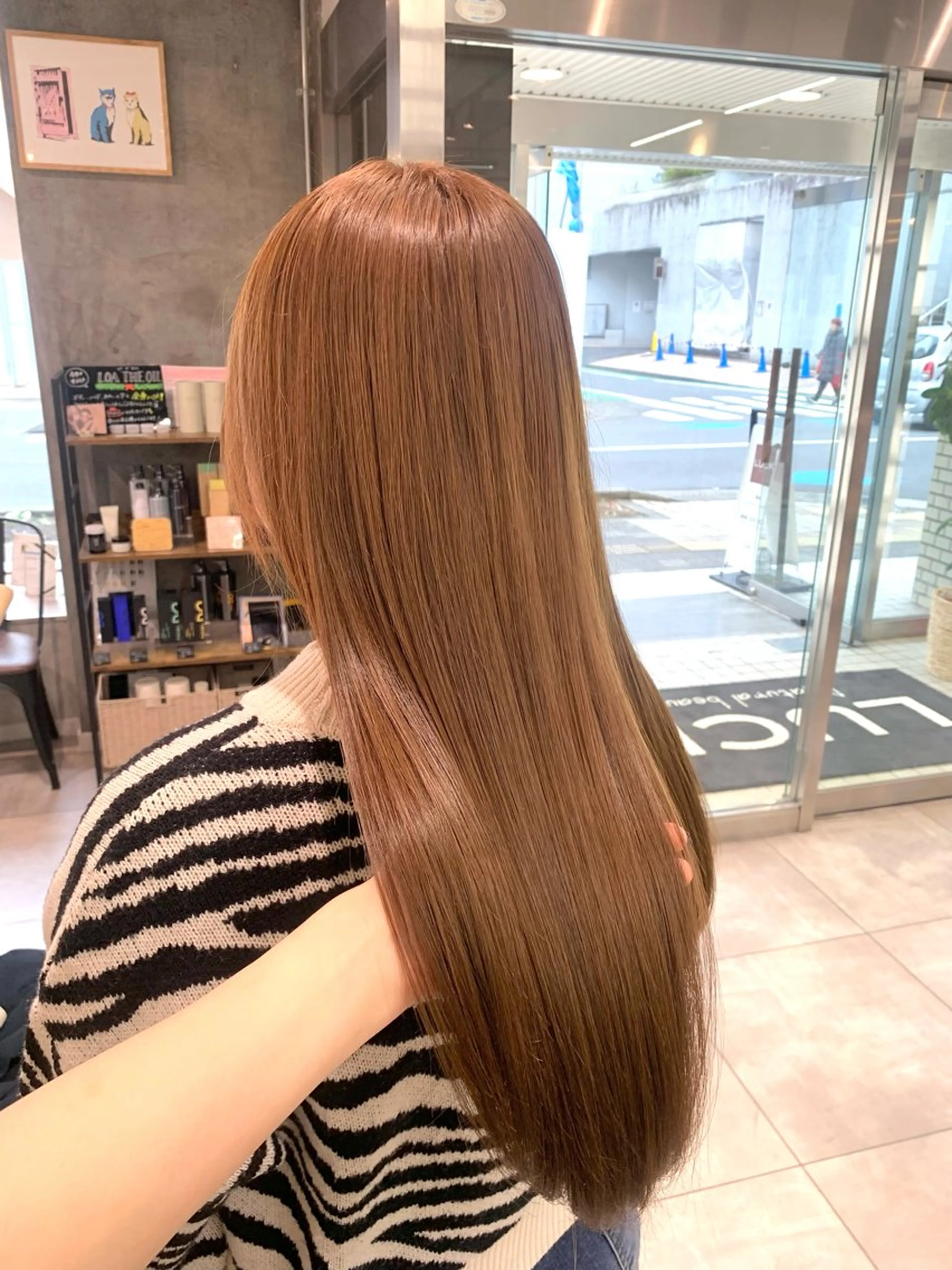 ロング 髪質改善 トリートメント ヘアカラー トリートメント 🕊髪質改善 ストレート🕊まいのヘアスタイル