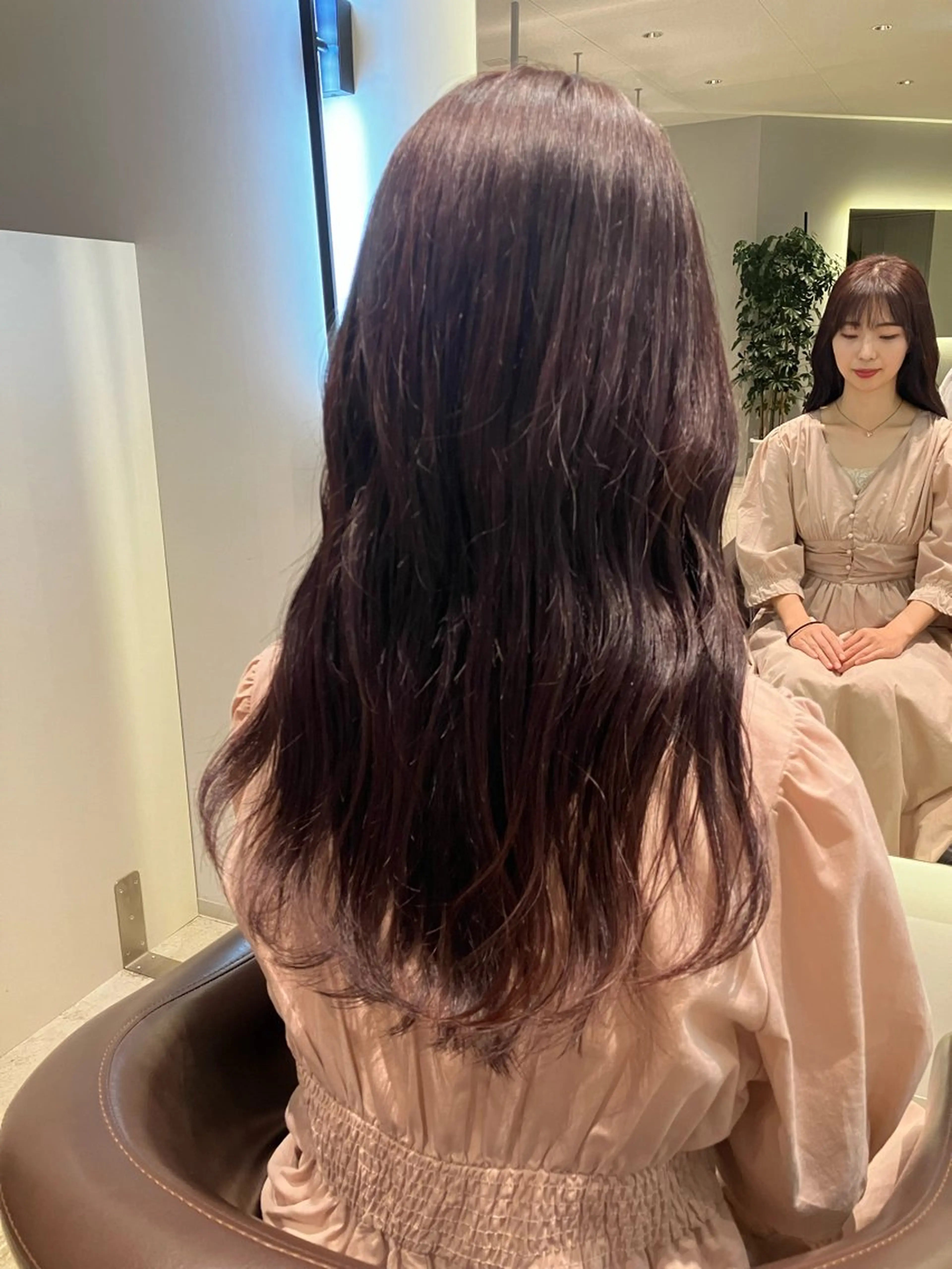 カラー ブラウンカラー レッドカラー OCHIAI KEISUKEのヘアスタイル