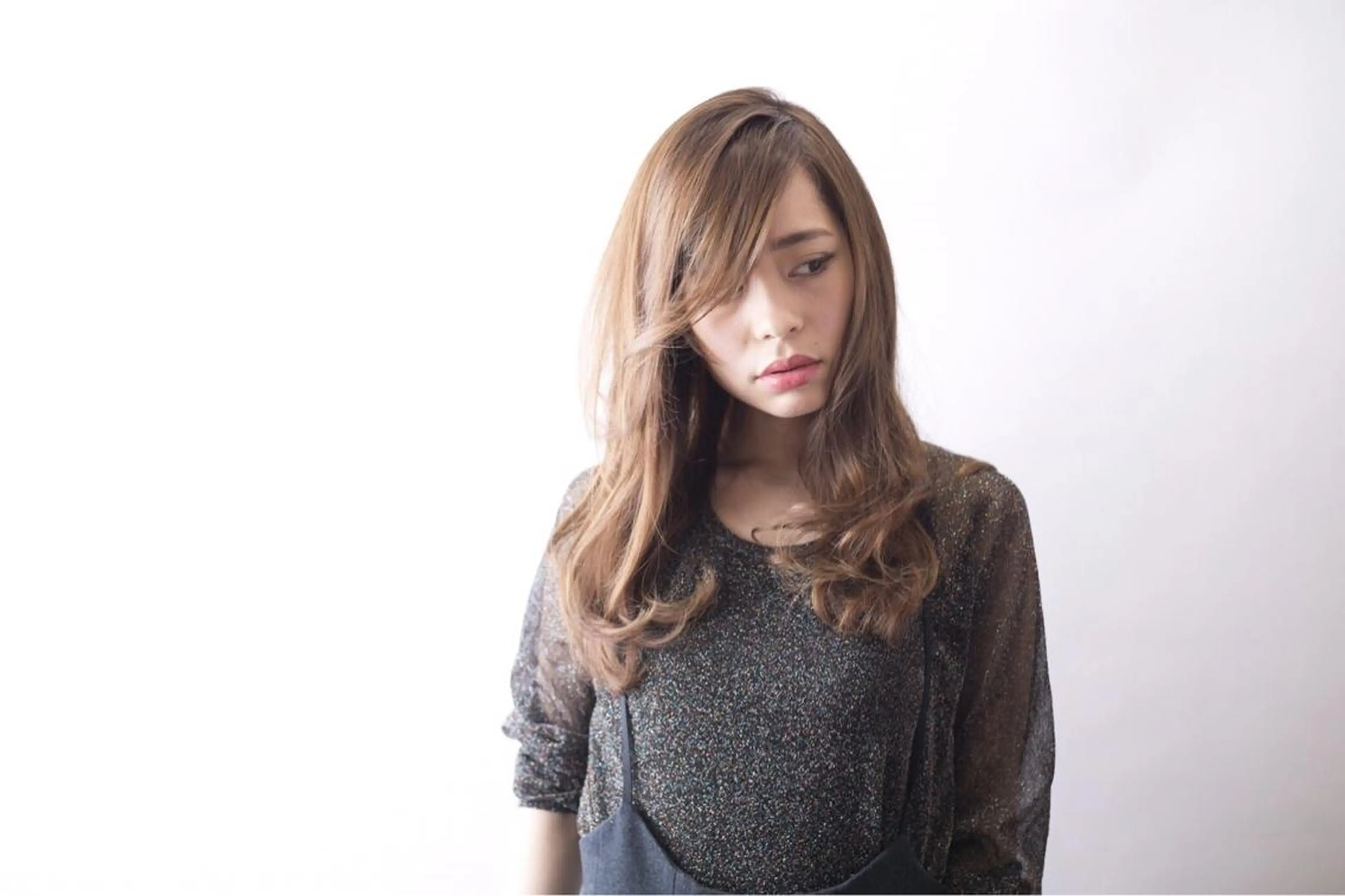 ロング カラー パーマ ヘアアレンジ メンズ キッズ ネイル マツエク・マツパ アティリー 西梅田のヘアスタイル