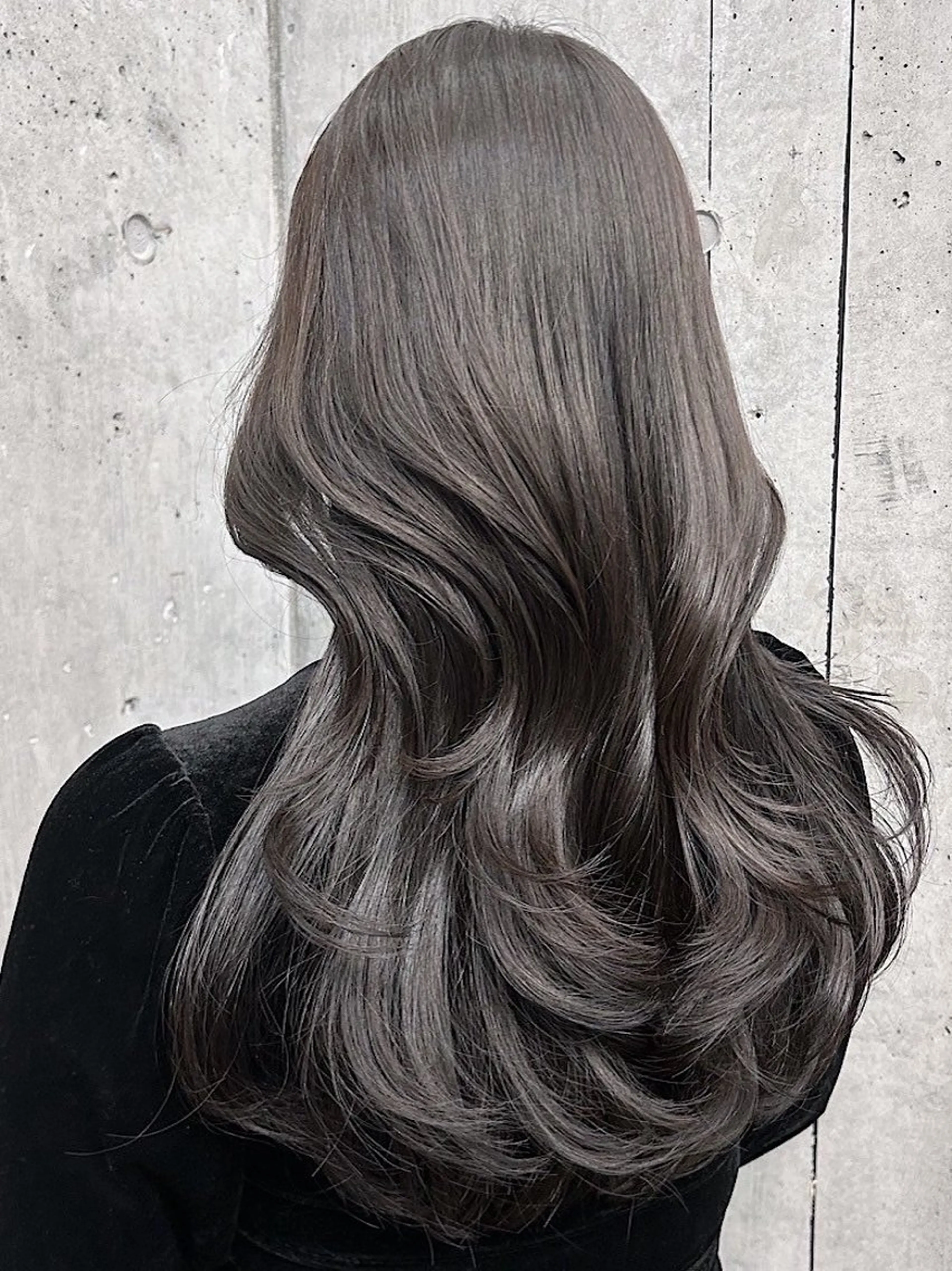 ロング カラー ヘアアレンジ ヘアカラー 垢抜け透明感カラー 指名No.1shunのヘアスタイル