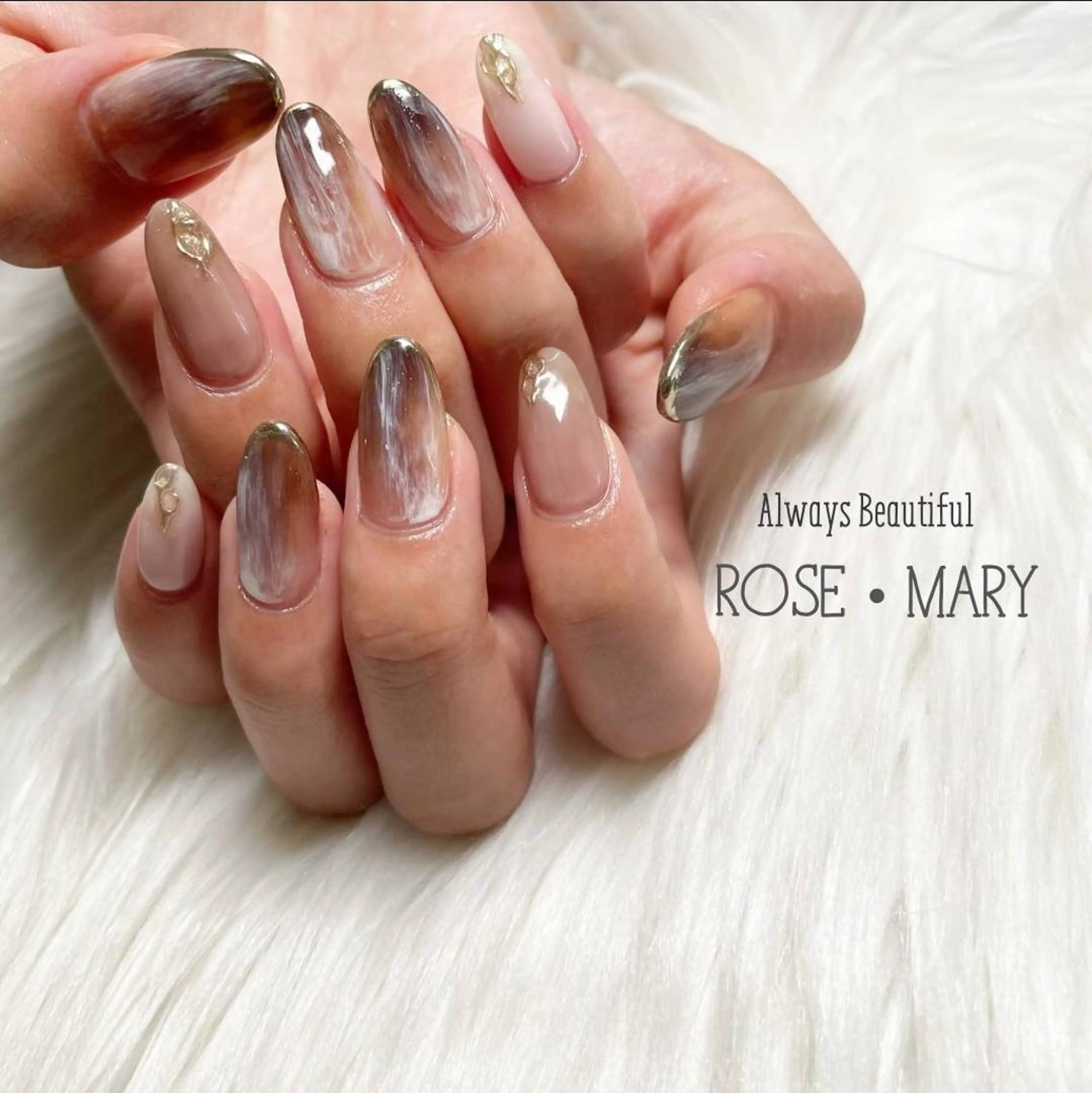 ネイル ハンドネイル ROSE・MARY 木村のネイルデザイン