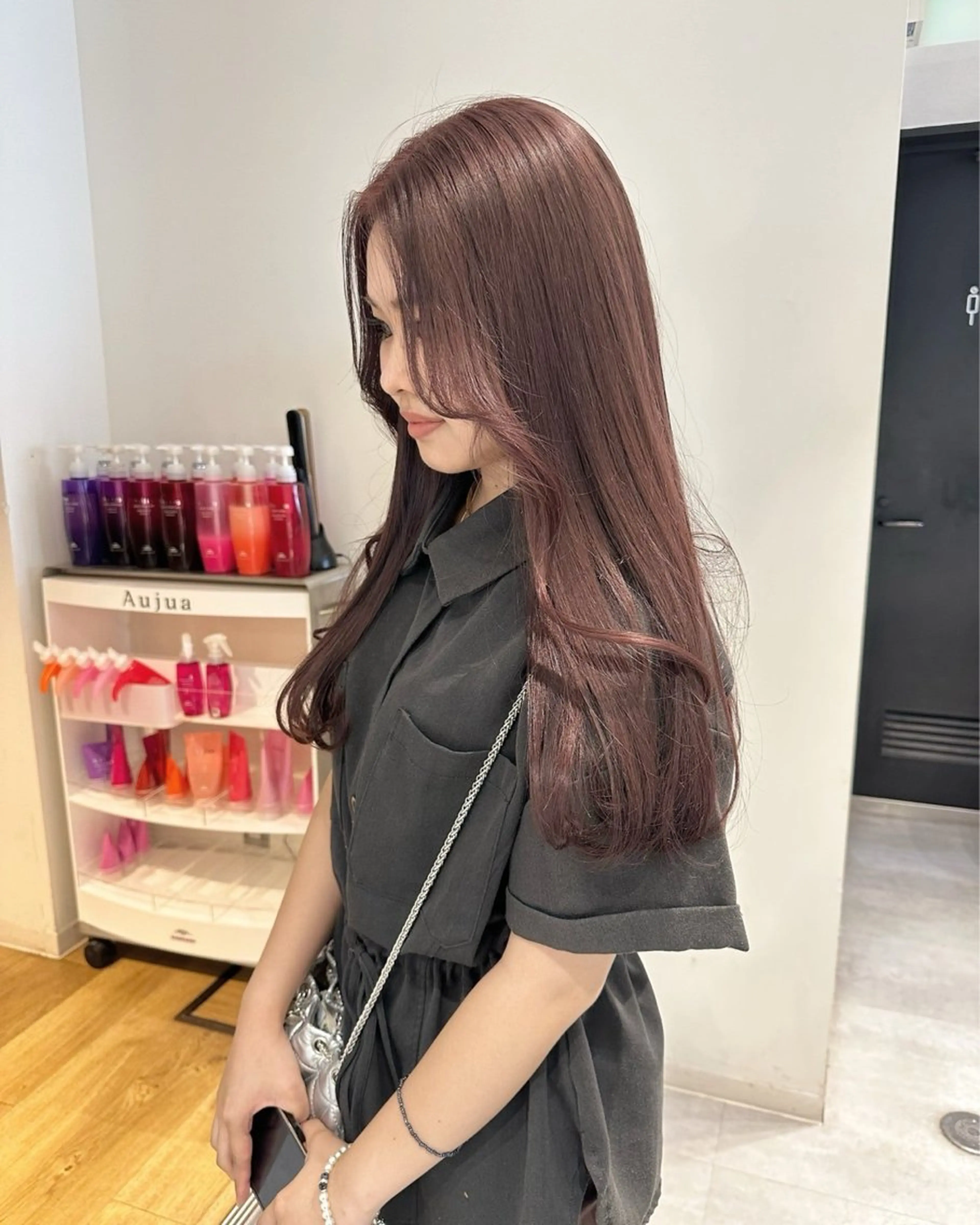 カラー ブラウンカラー レッドカラー brace あべの/ Nicoのヘアスタイル