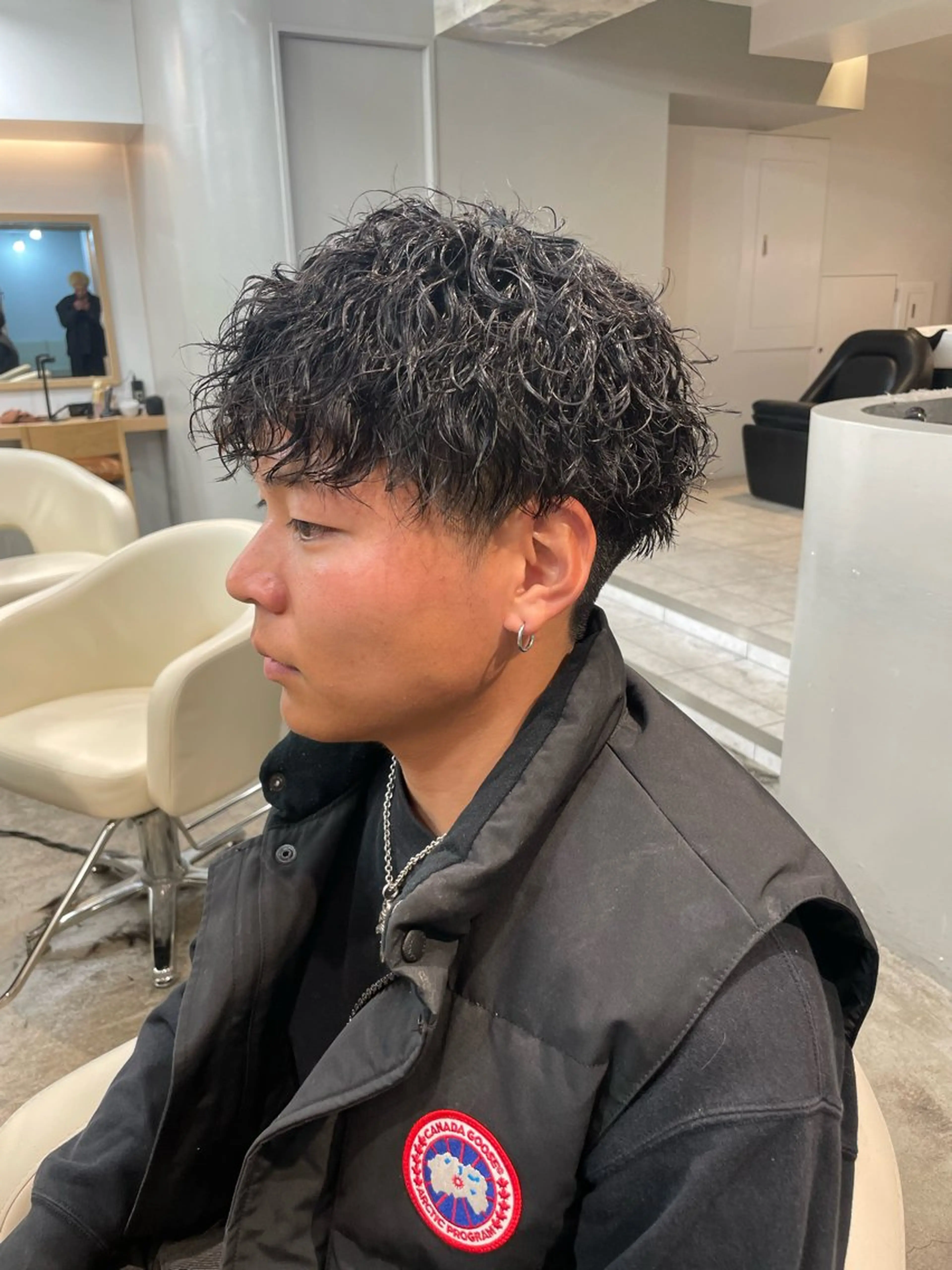 パーマ メンズ ニュアンス王子 🥀𓈒のヘアスタイル