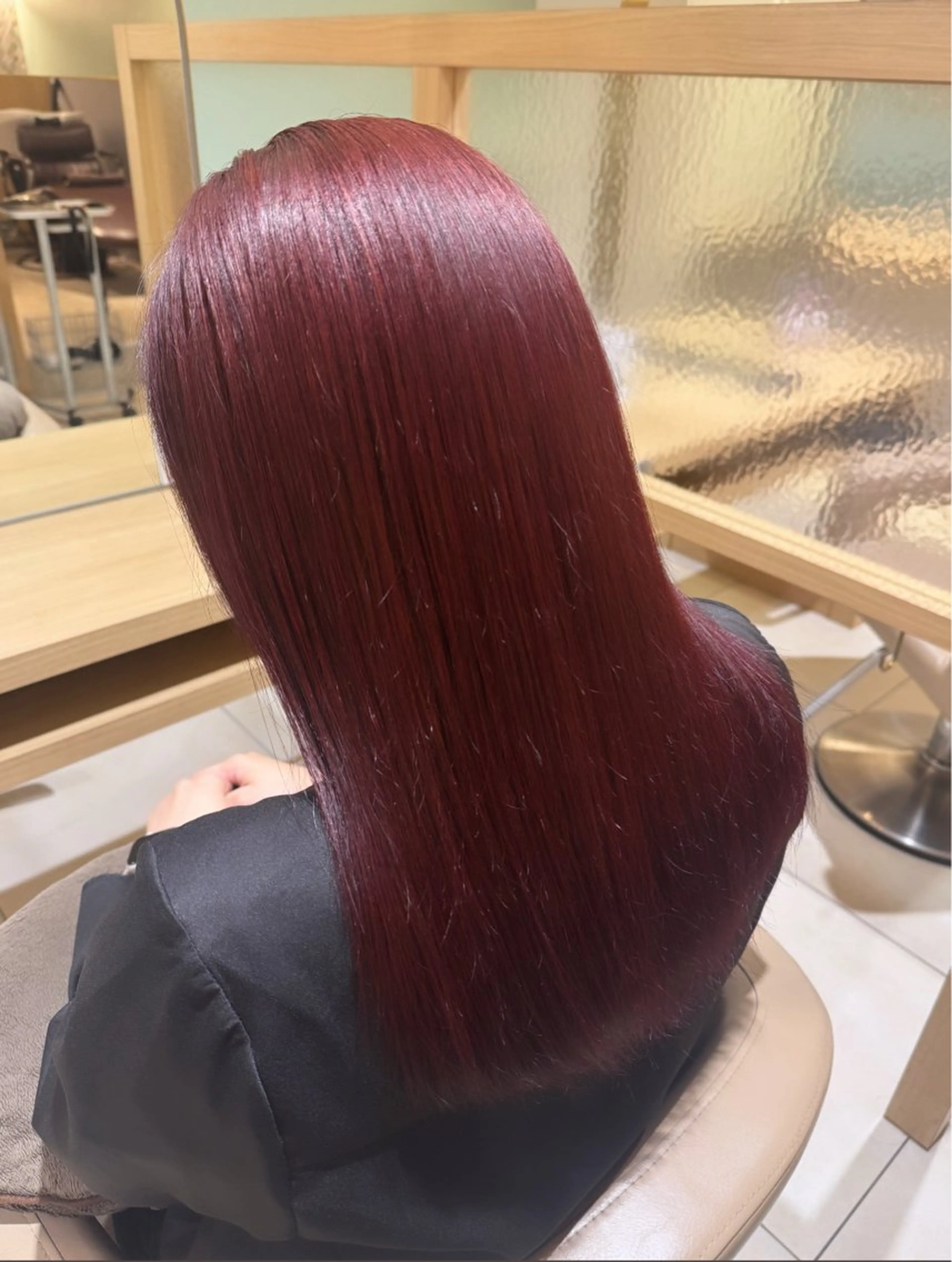 ロング カラー ブリーチ ダブルカラー ブリーチなしカラー ヘアカラー トリートメント .*･ﾟカラーリスト .ﾟ･*.みおのヘアスタイル