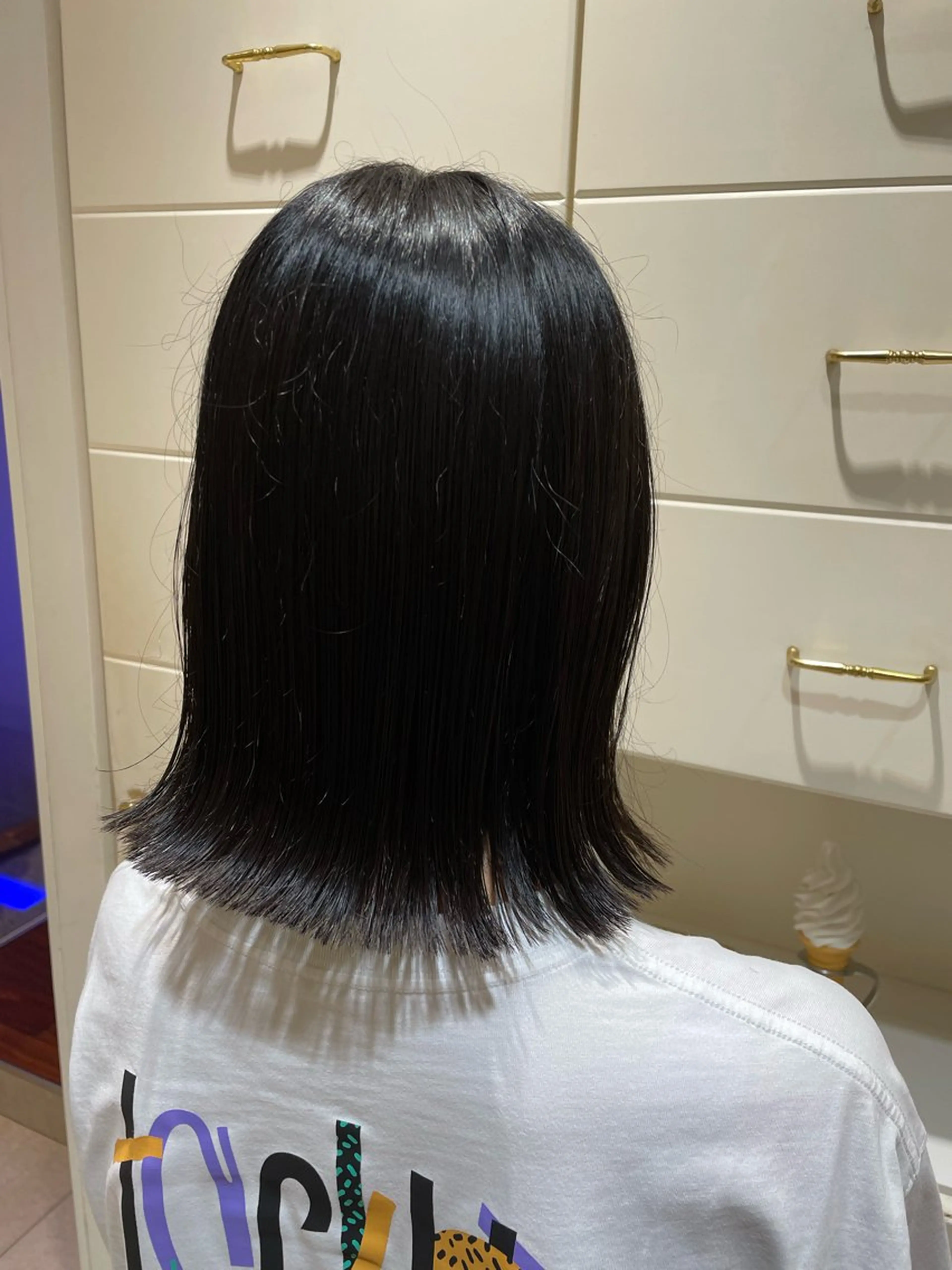 ミディアム 🌈外ハネボブ🌈 TAIGA🐯のヘアスタイル