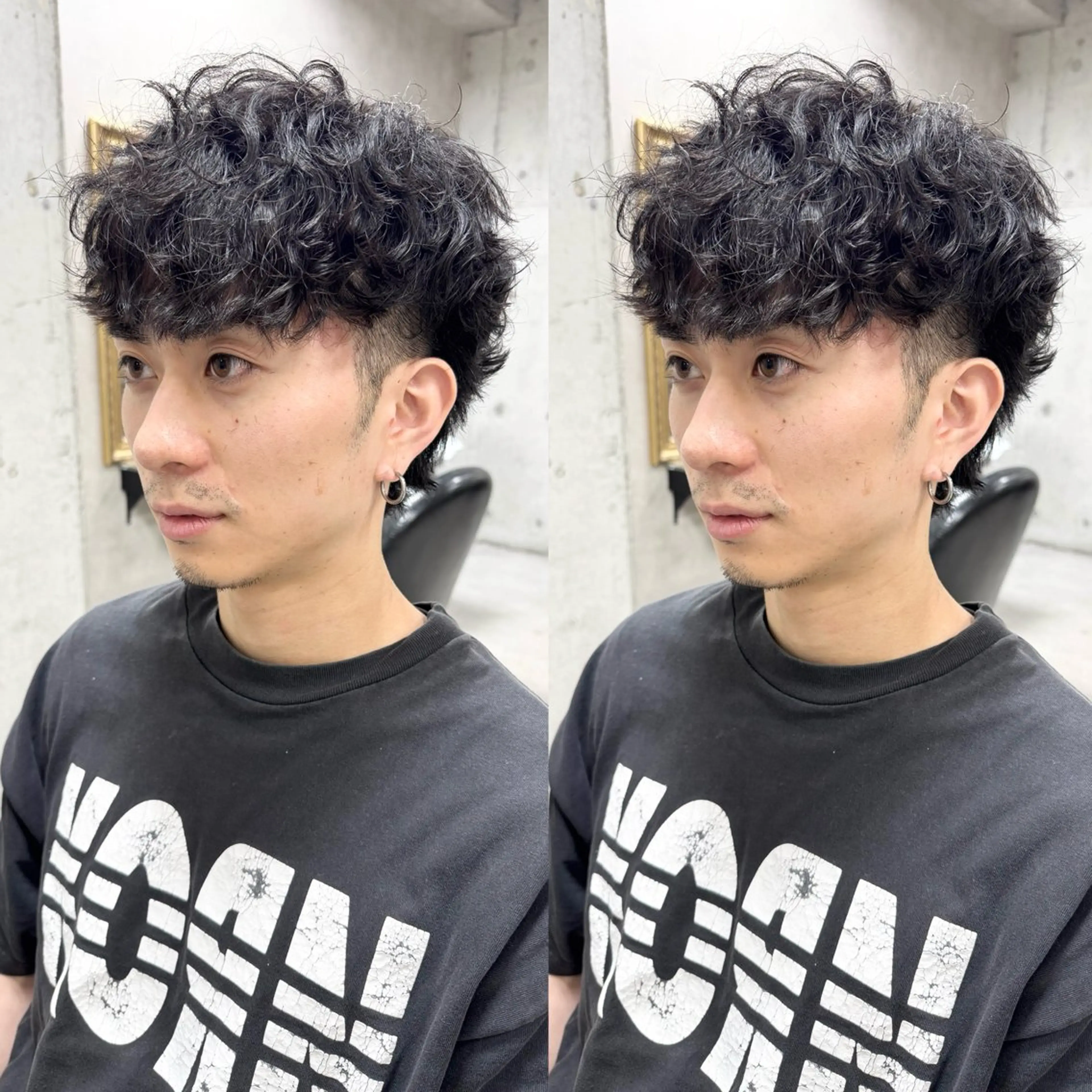 カット+メンズパーマの写真