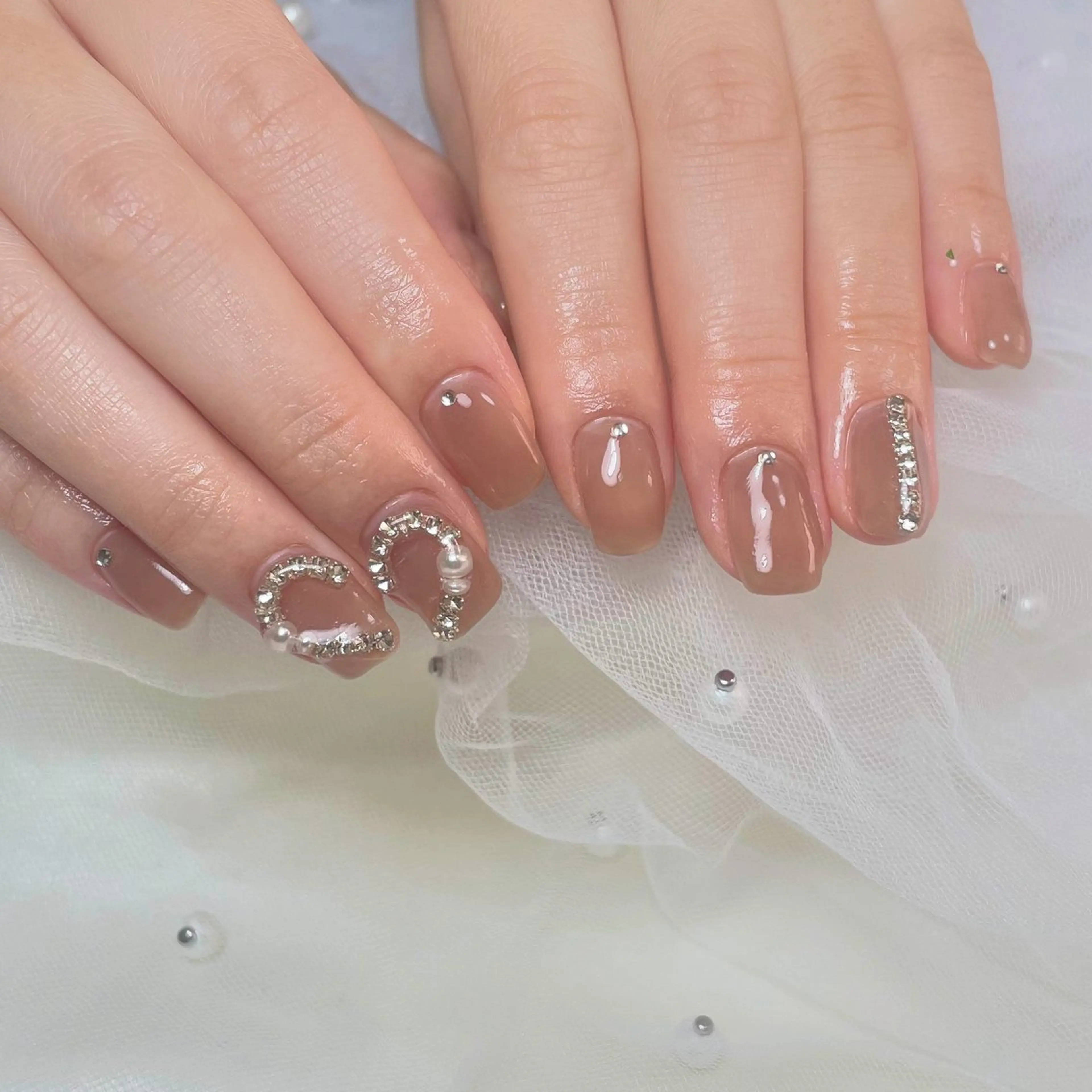 ネイル ハンドネイル フットネイル S LOUNGE NAIL所属・パーツたくさん🍓 SUMIのネイルデザイン