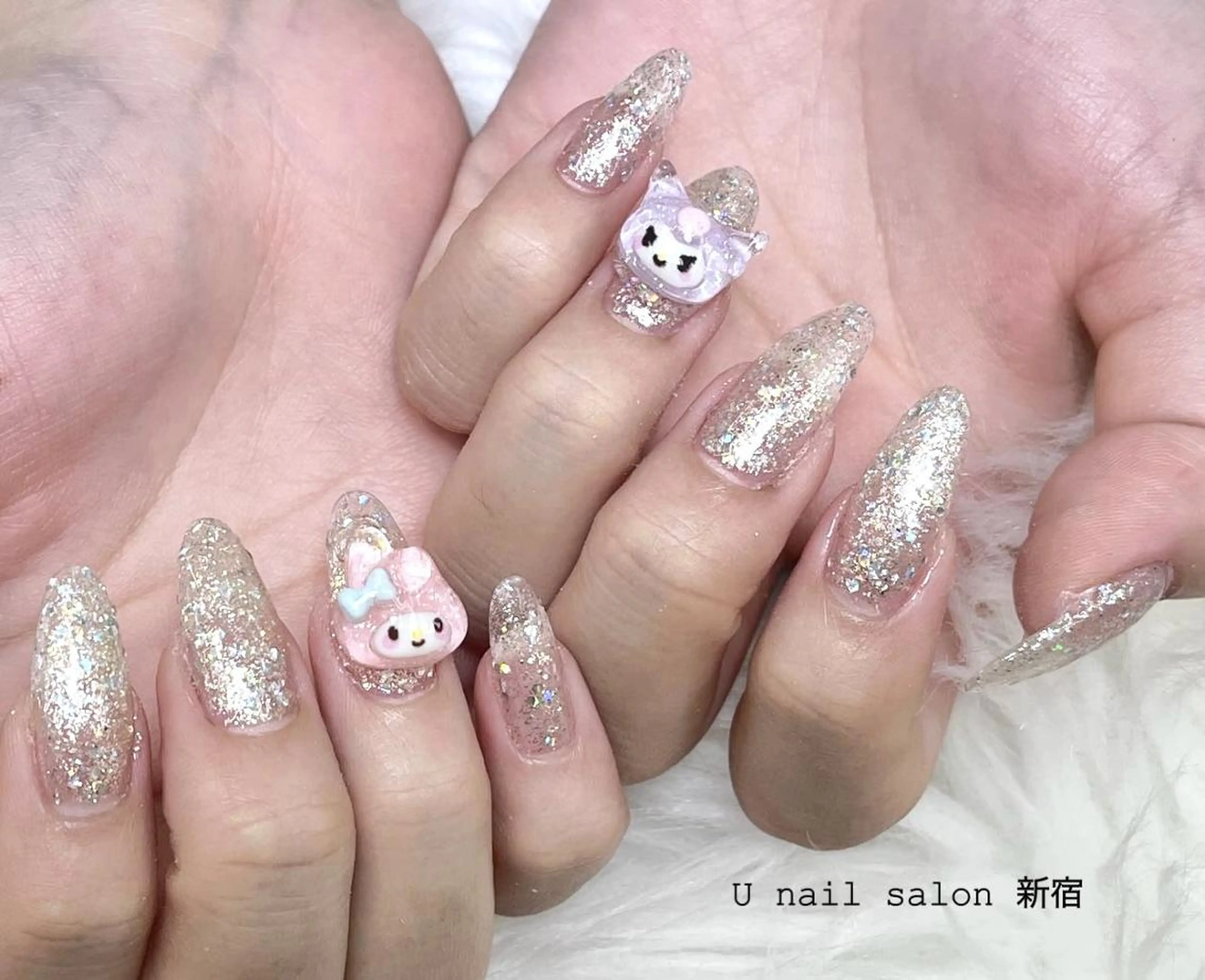 【期間限定＋パーツ２つ】チップ長さ出しマグネット/ワンカラー ￥7990の写真