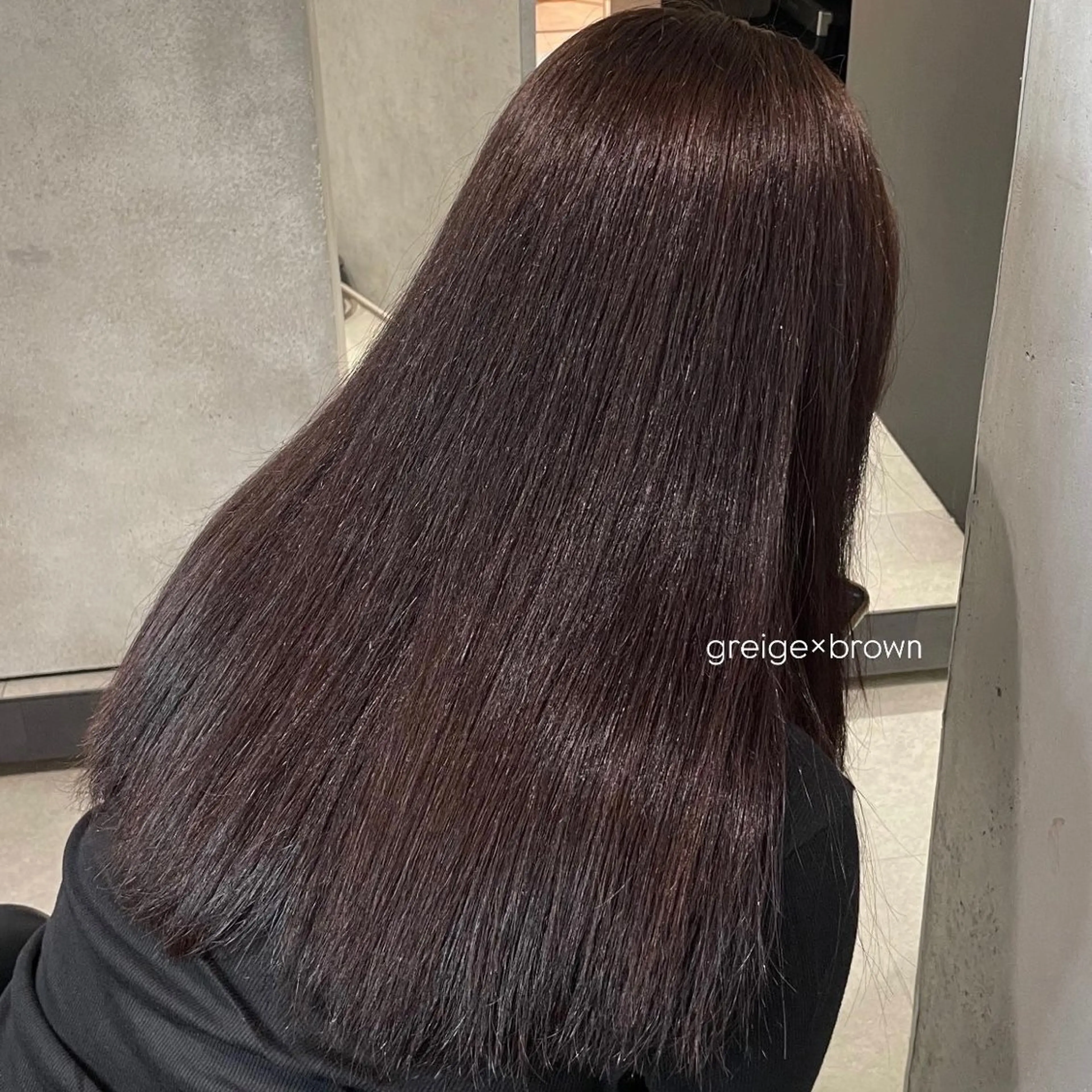 カラー offwhite Nano🪩🧡のヘアスタイル