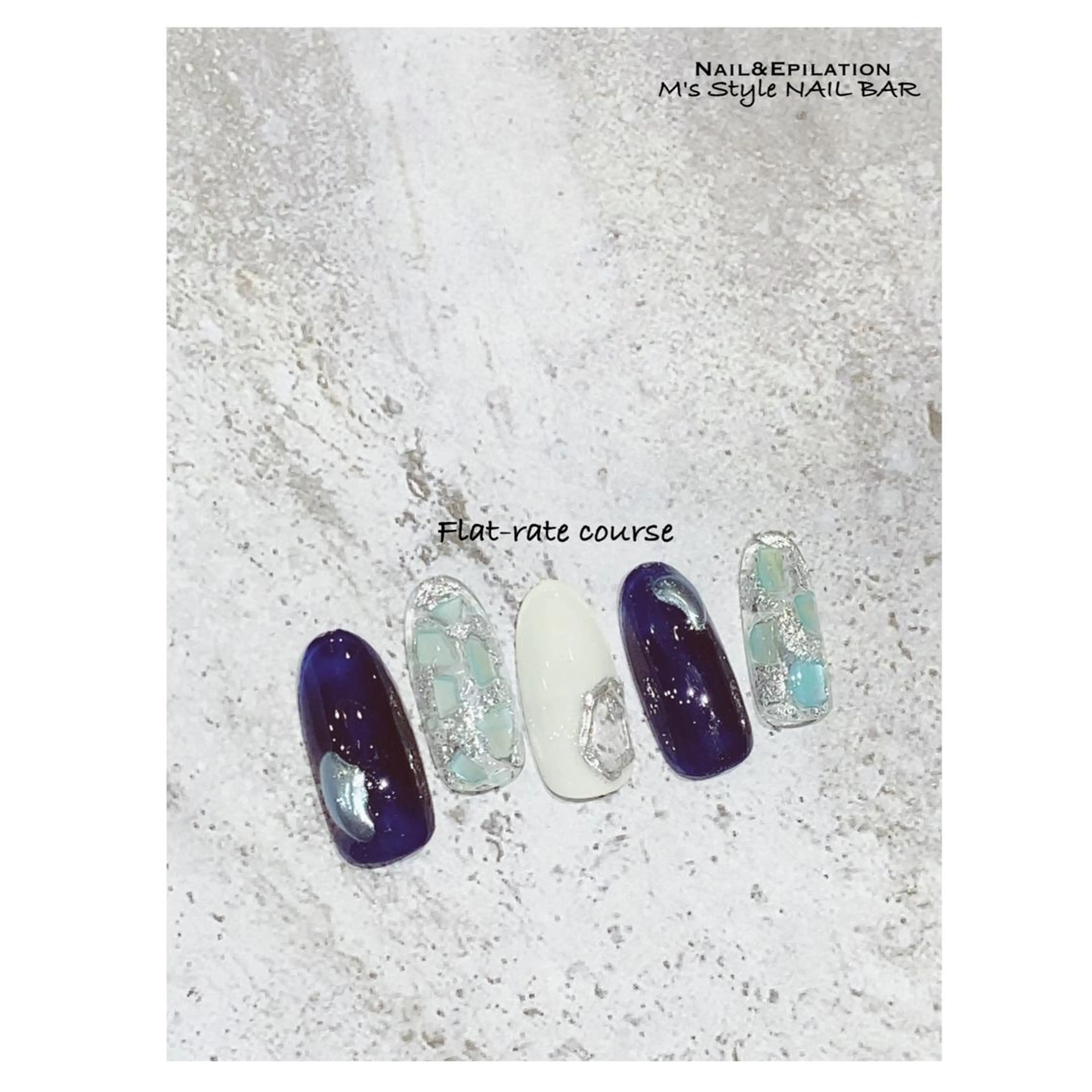 ネイル 成人式 入学式 長さ出し フットネイル フレンチネイル ハンドネイル M's Style NAIL BARのエステ・リラクイメージ