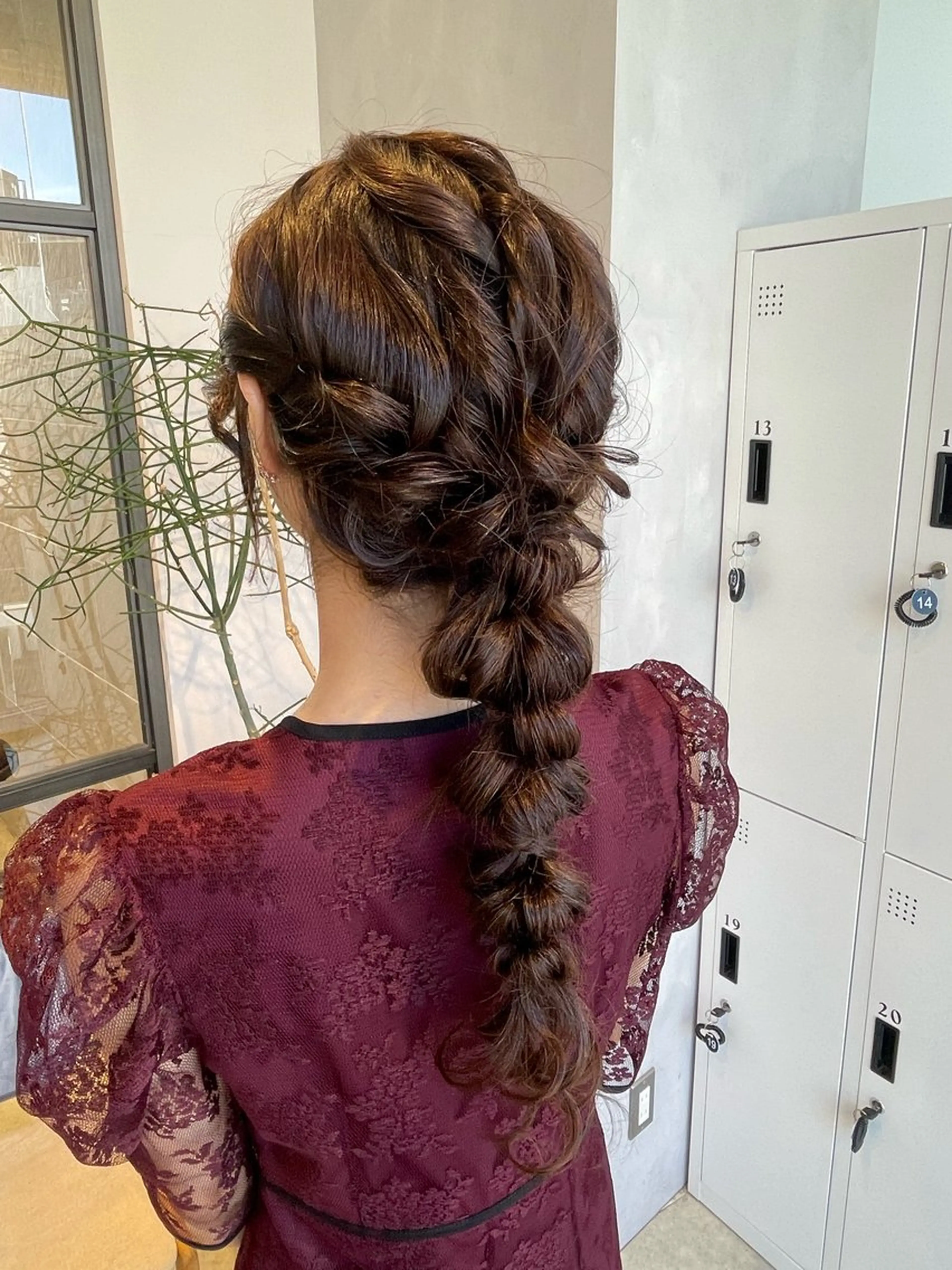 ヘアアレンジ 透明感カラー✨艶髪 制作🌱山根あゆみのヘアスタイル