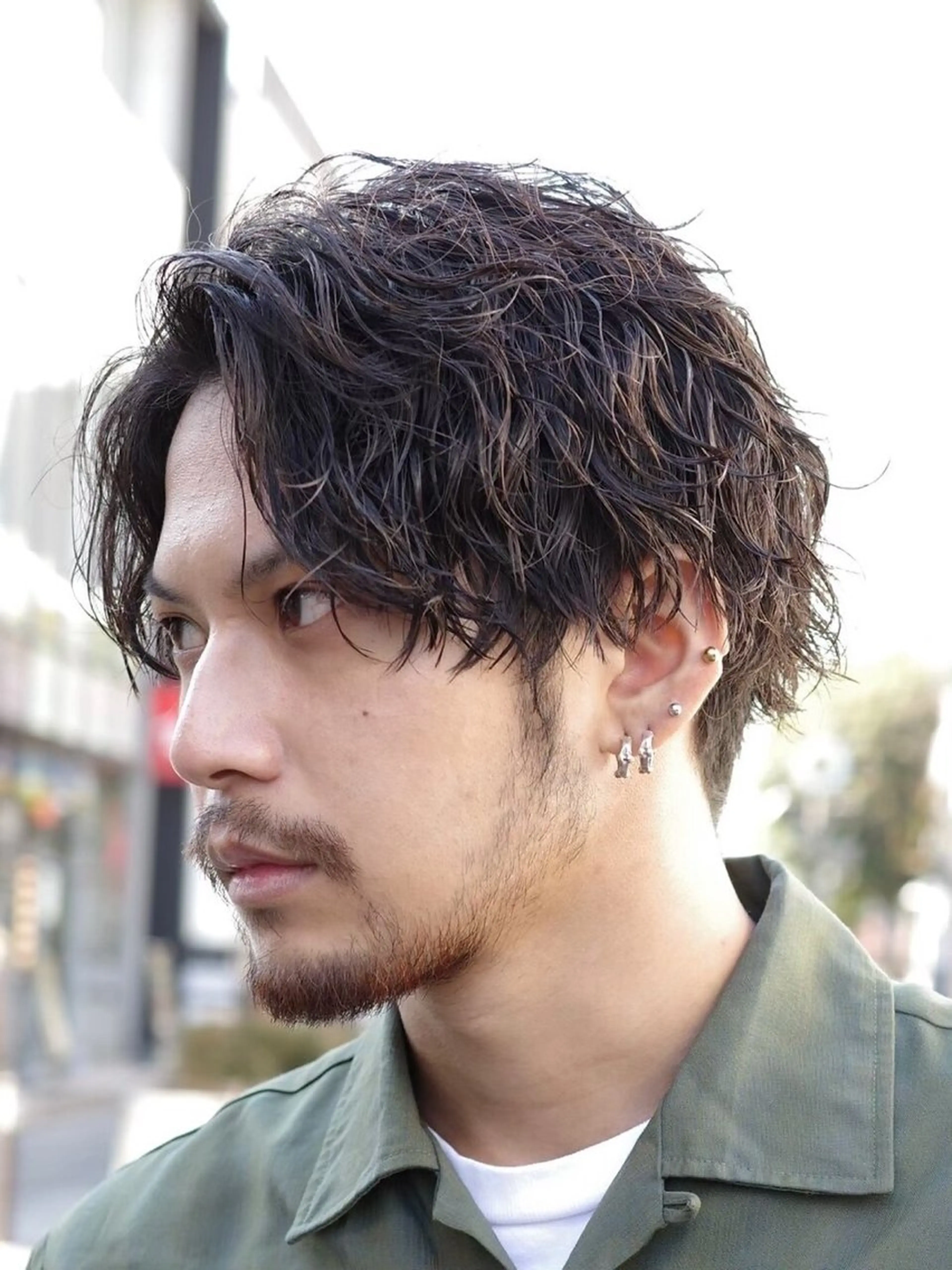 パーマ ツイストスパイラルパーマ スパイラルパーマ 八原 良来のヘアスタイル