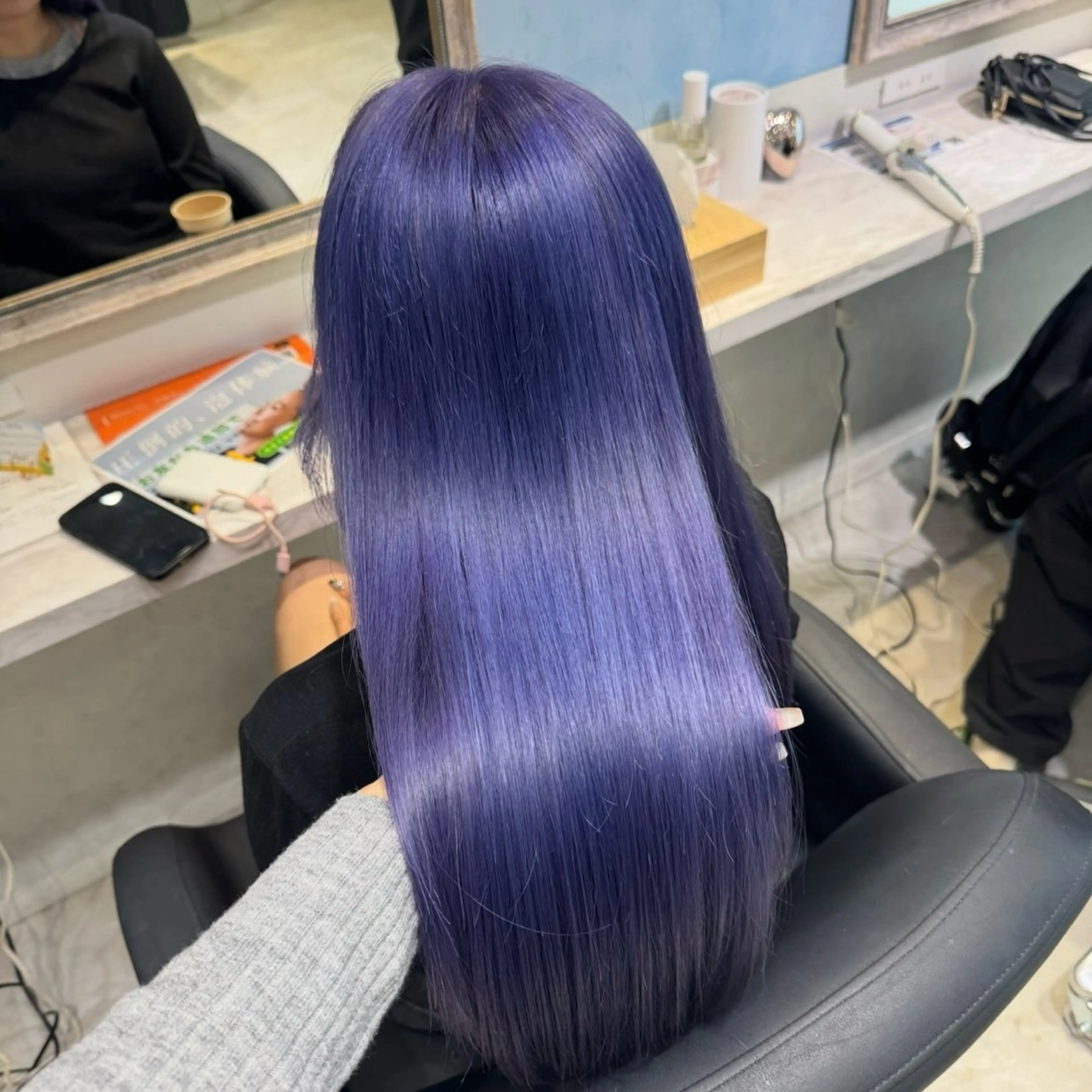 ロング カラー ラベンダーカラー カット ヘアカラー トリートメント 🦋ブリーチカラー/ 専門Aya💖のヘアスタイル