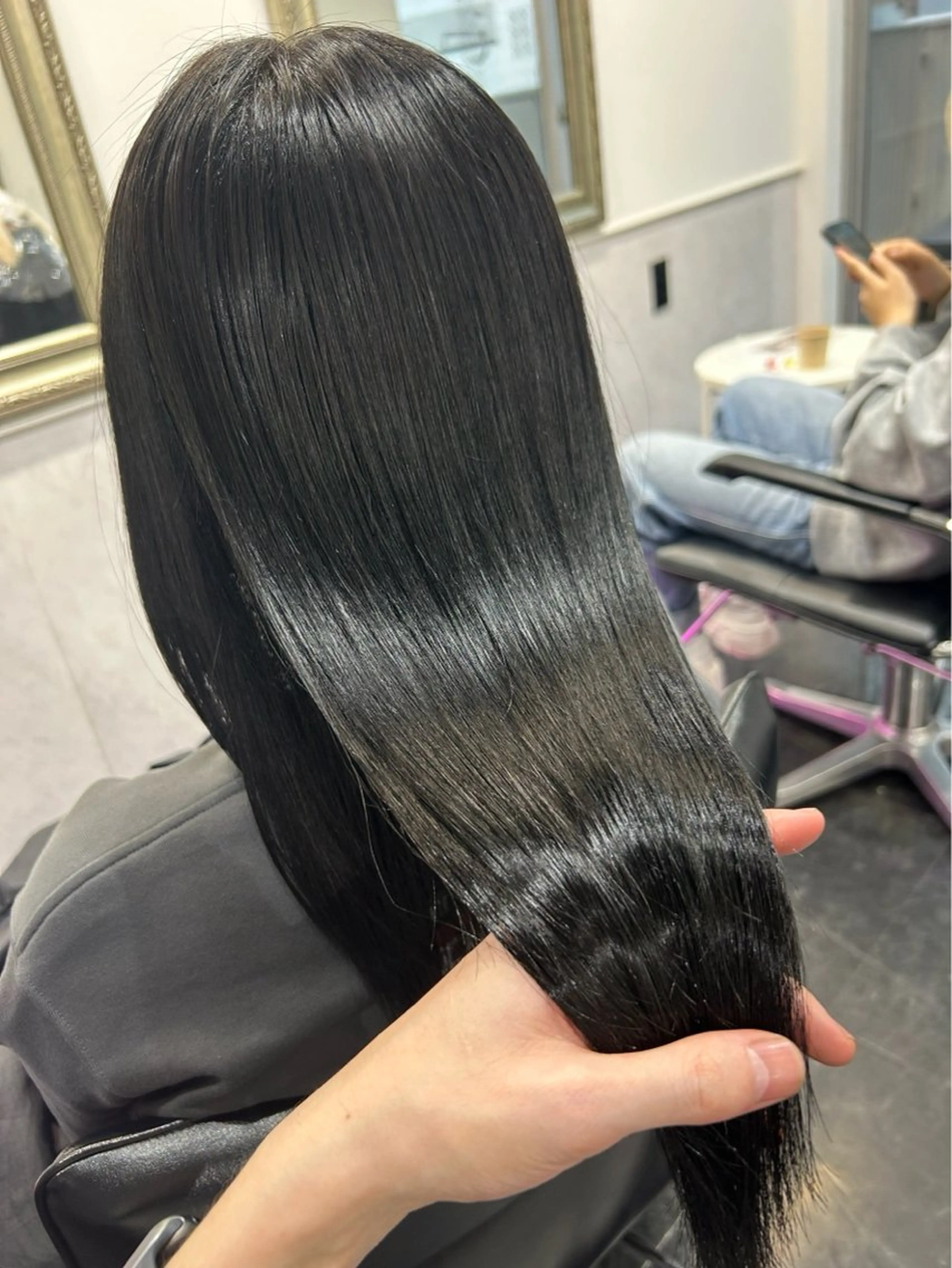 ロング 🐈‍⬛透明感カラー Hinata💤のヘアスタイル