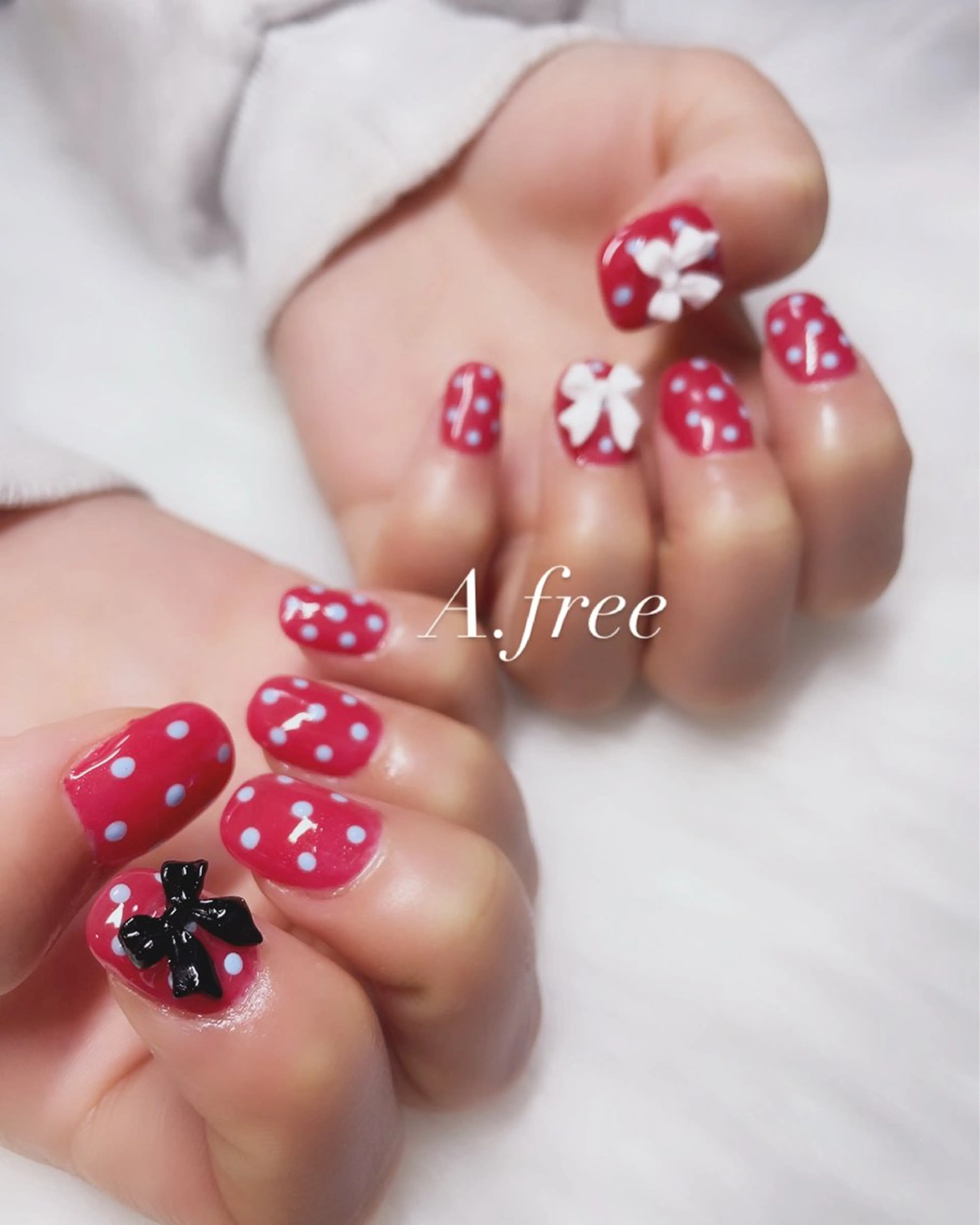 ネイル ハンドネイル A.free✧*｡ アレルギー対応✧*｡のネイルデザイン