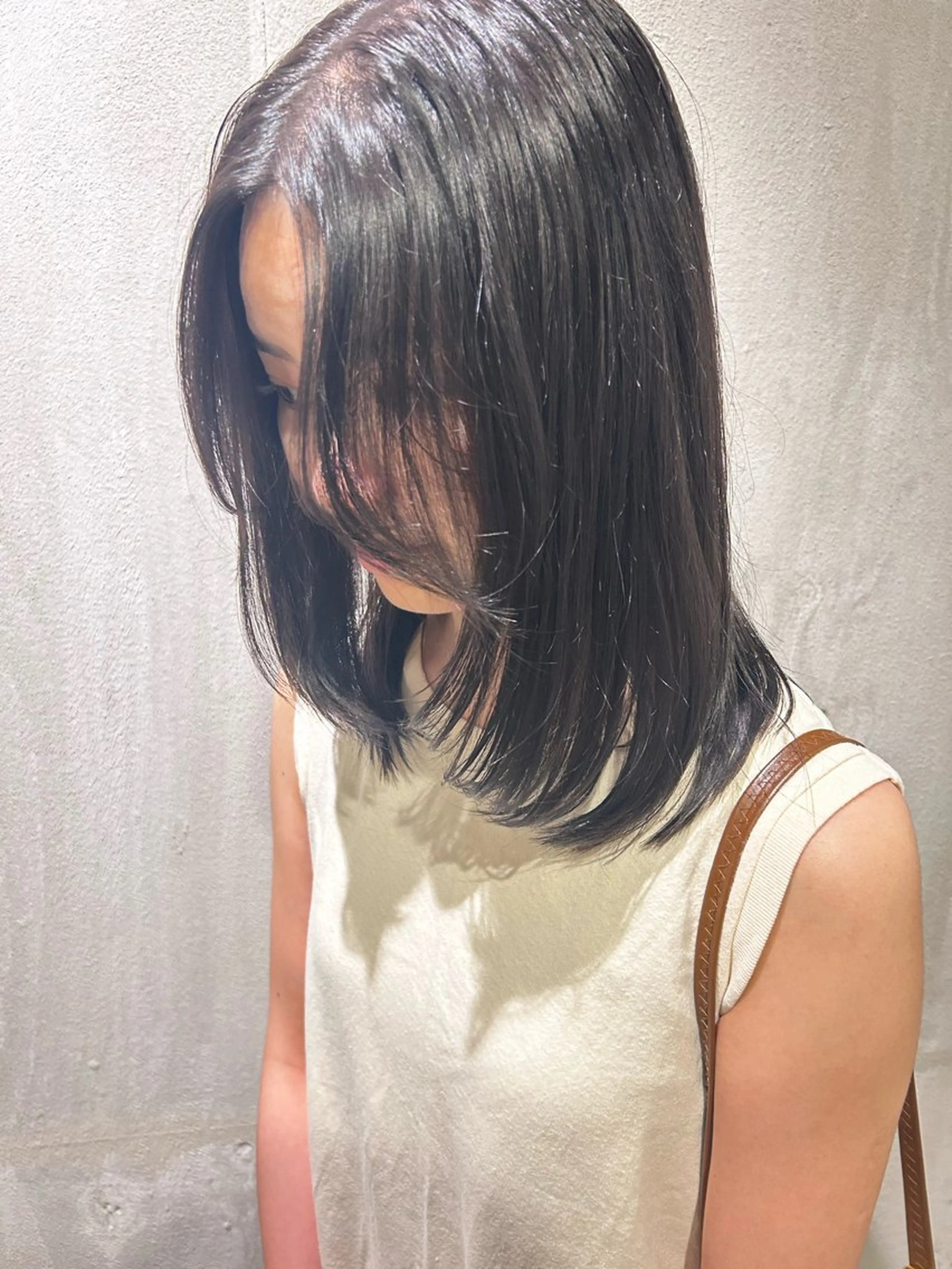 ミディアム カラー tote. 成瀬晃のヘアスタイル