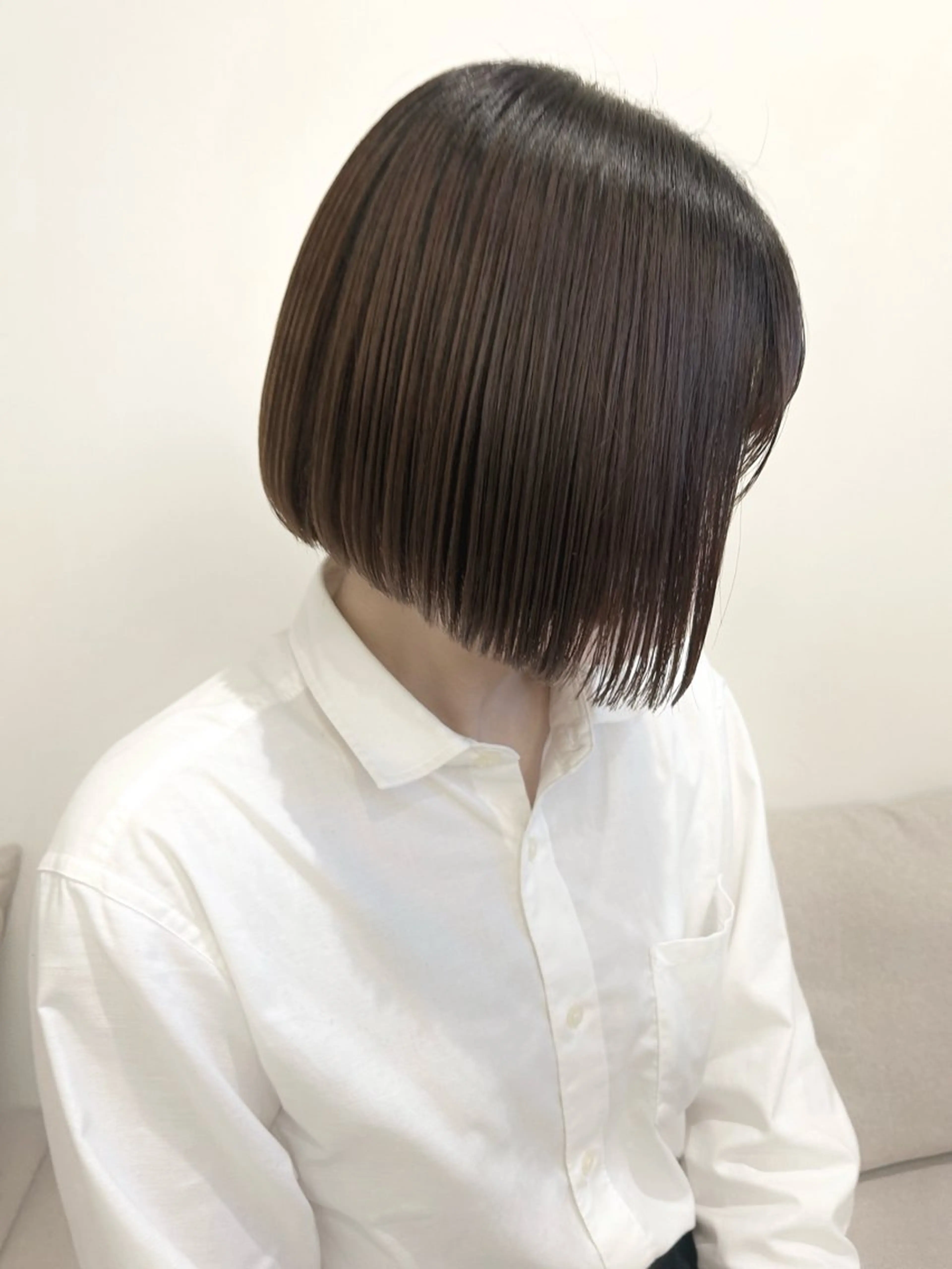 ショート カット ヘアカラー トリートメント U too e’s 鎌倉🌿堀岡千紘のヘアスタイル