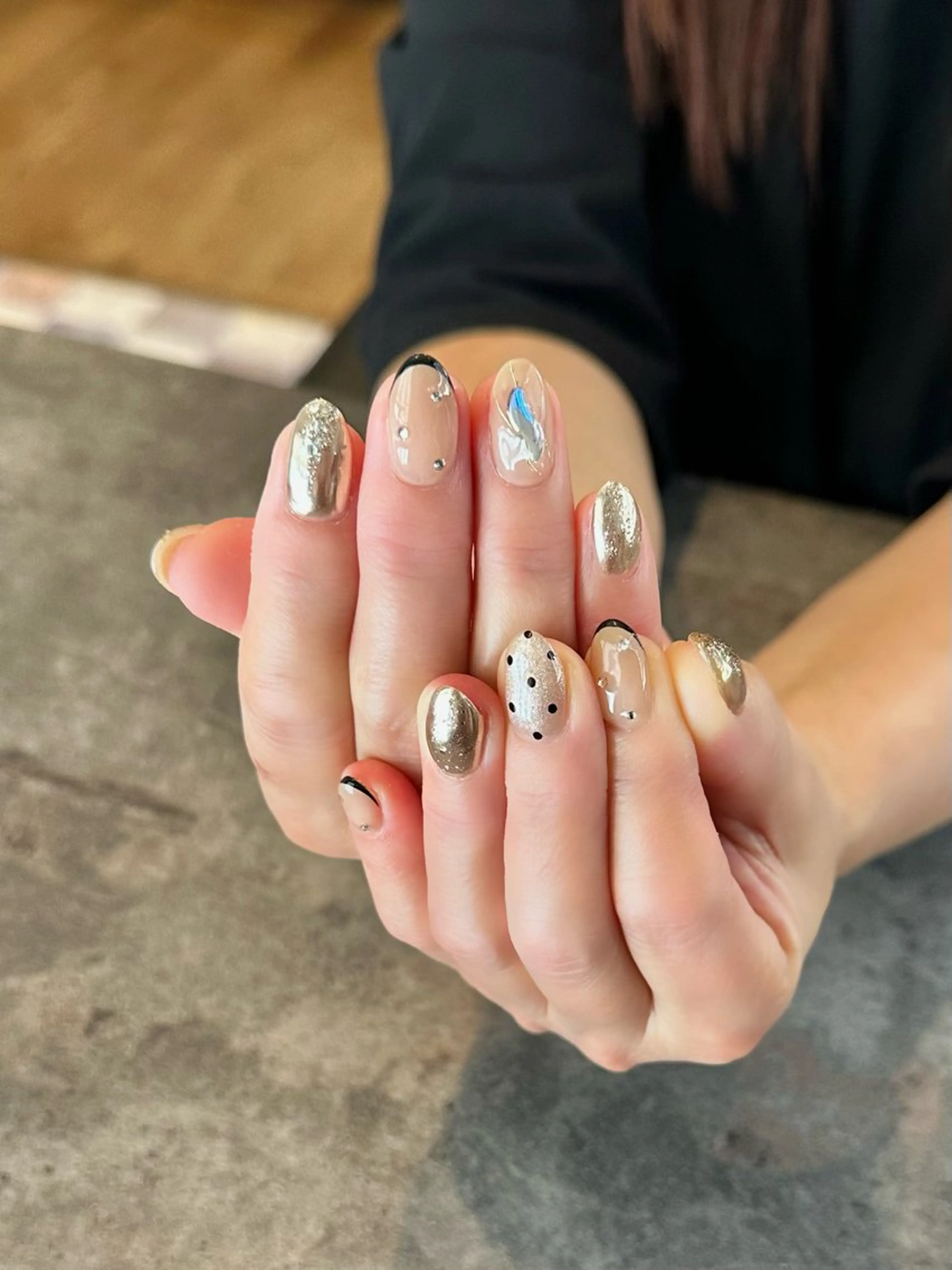 ネイル フラワーネイル 大理石ネイル(マーブル) ニュアンスネイル シンプルネイル 夏ネイル nail salon amanoのネイルデザイン