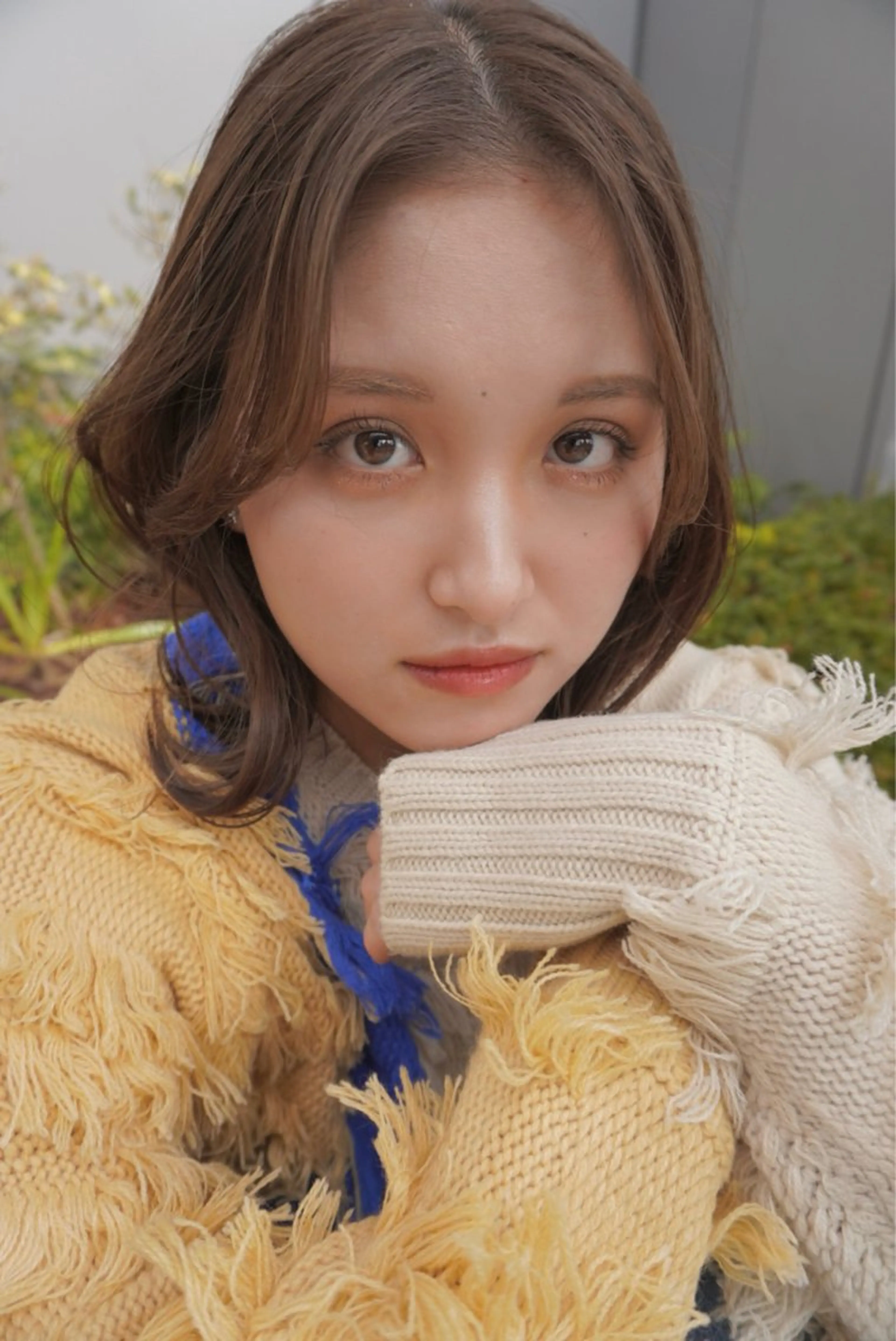 艶カラー＋トリートメントの写真