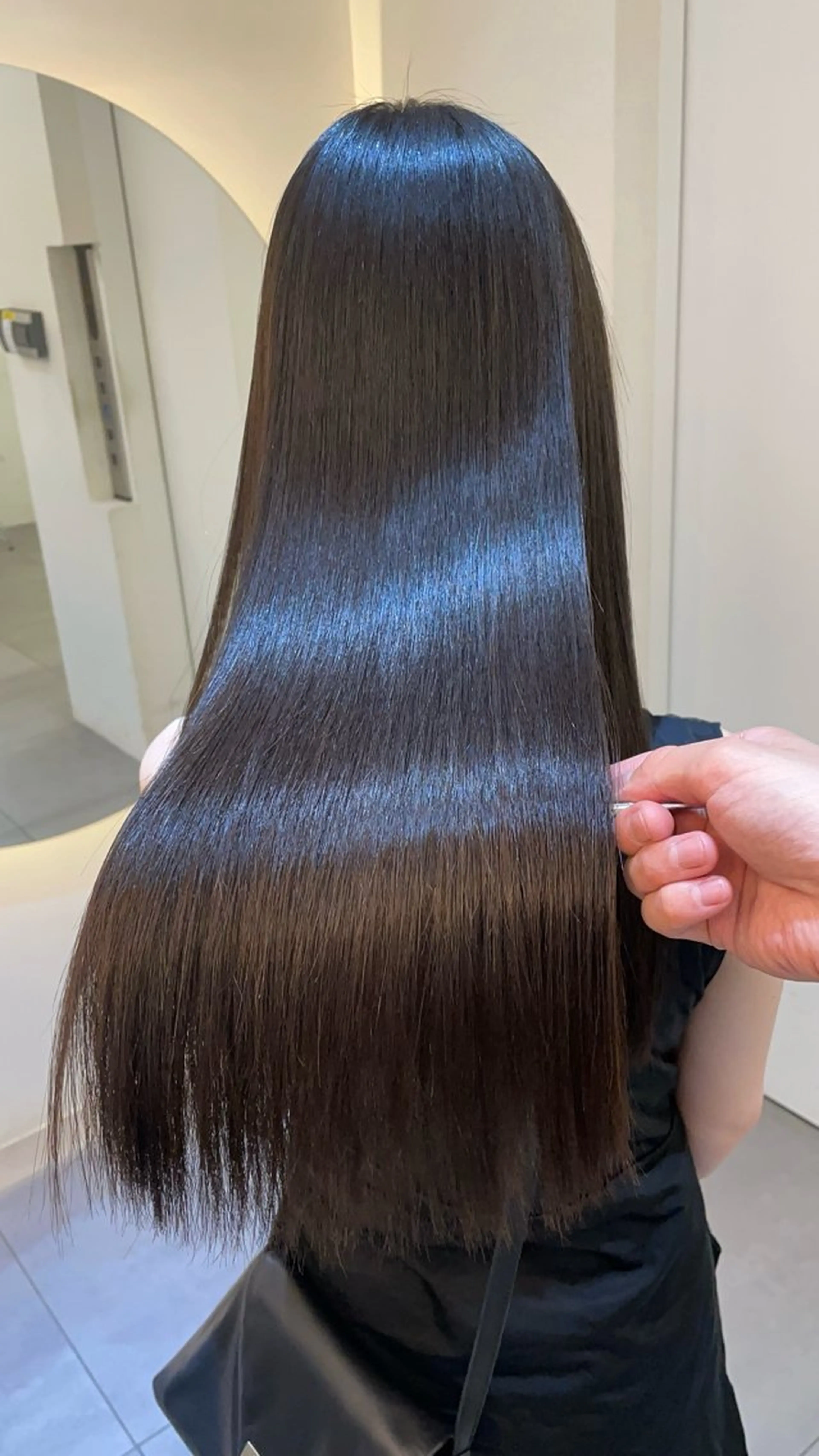 ロング ヘアカラー 縮毛矯正 トリートメント ✨髪質改善✨美髪 矯正🫧小泉のヘアスタイル