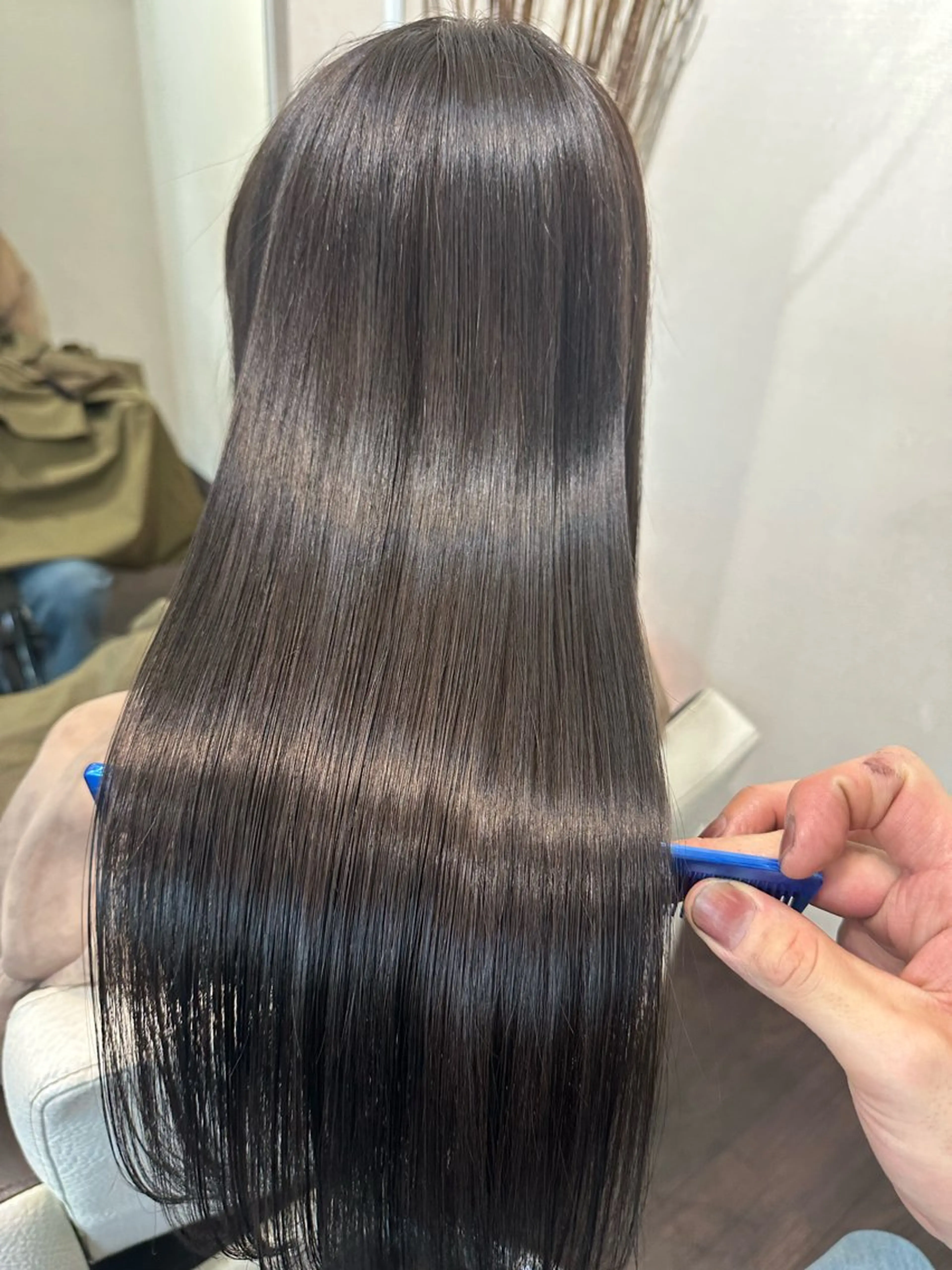 セミロング カラー カット ヘアカラー トリートメント ヘッドスパ youres hair 東口店所属・🌸ULTOWA🌸 髪質改善/縮毛/店長のヘアスタイル