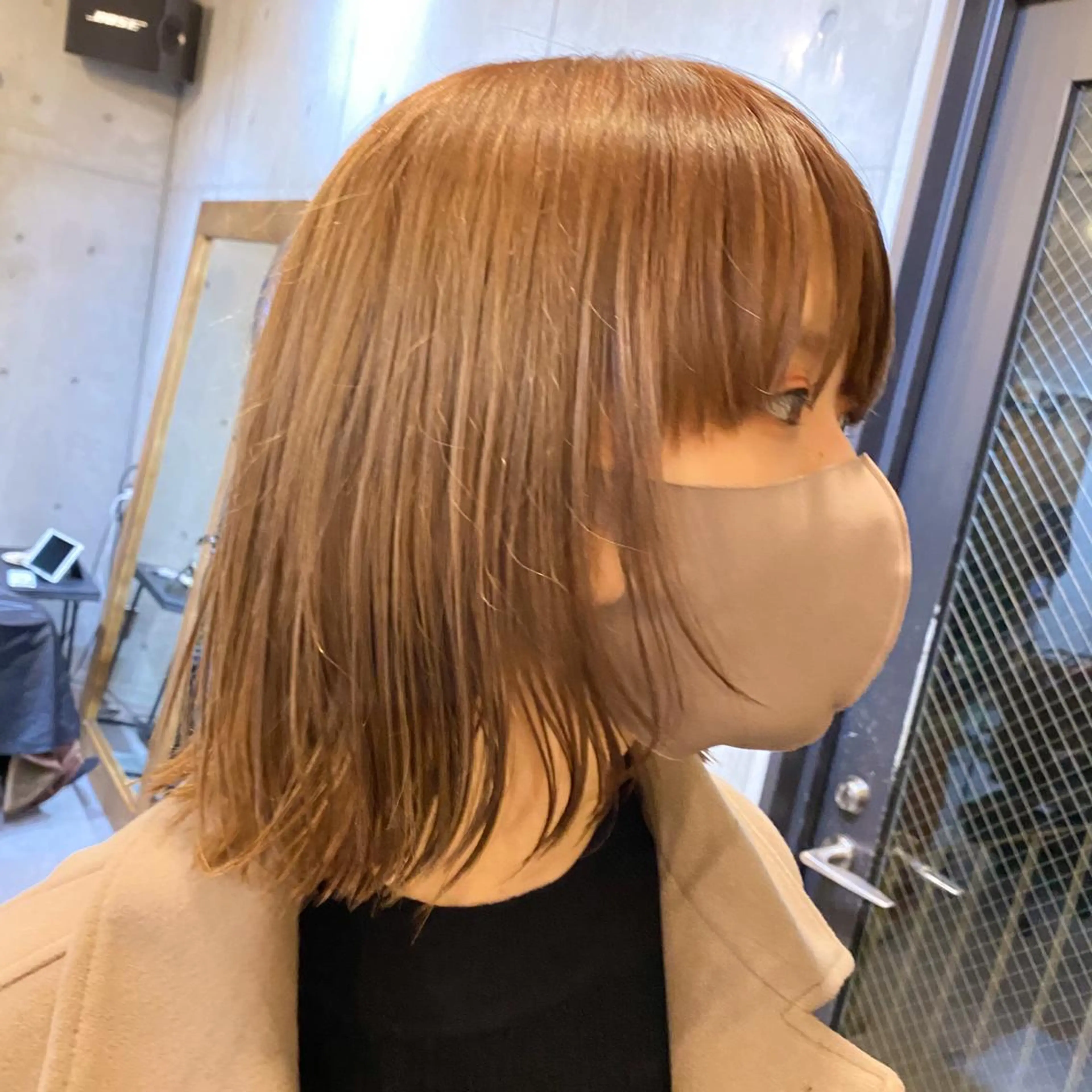 ショート カラー 艶髪ブリーチ 永井竜也のヘアスタイル