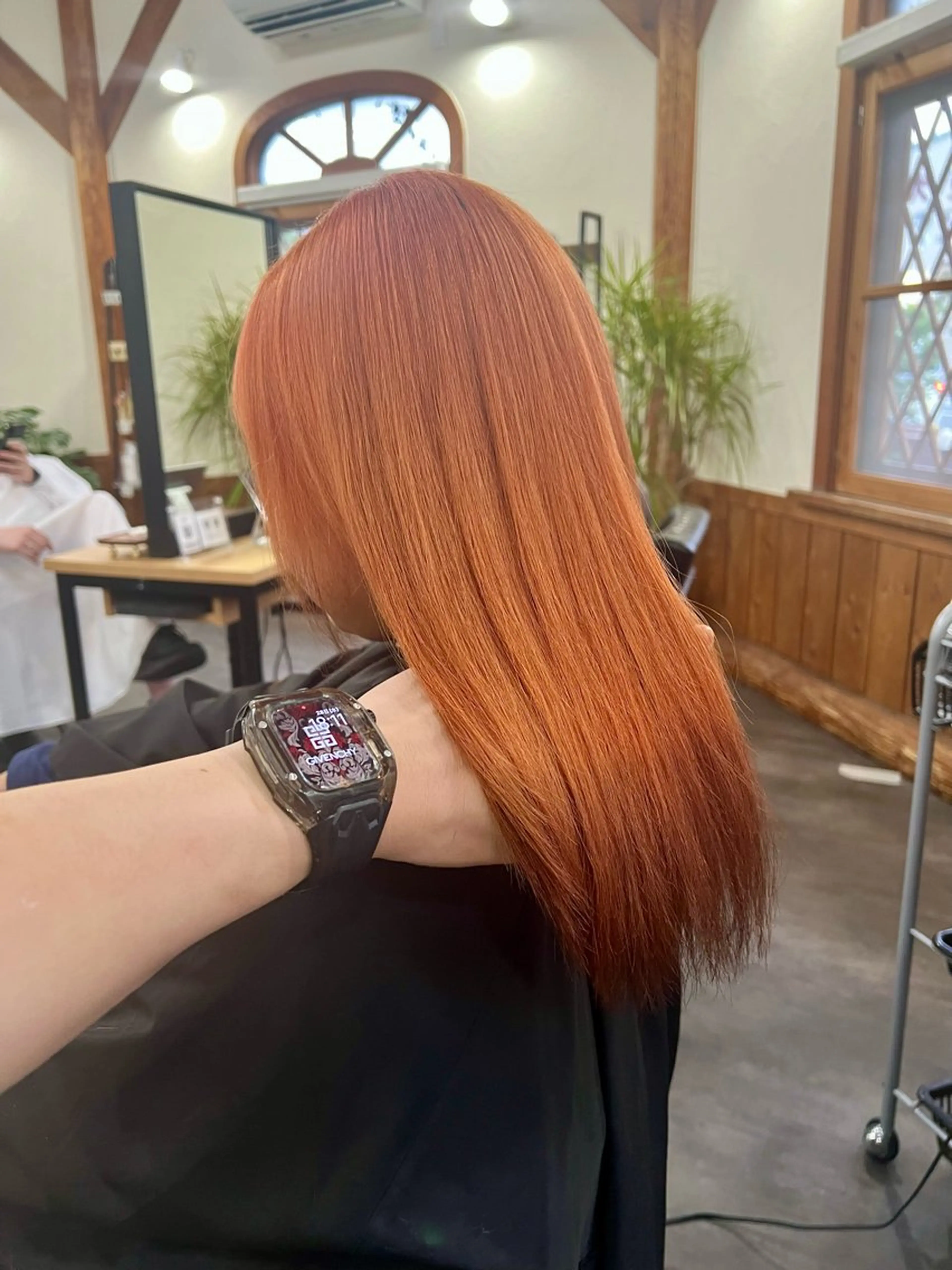 セミロング カット 縮毛矯正 slow所属・名取 純平のヘアスタイル